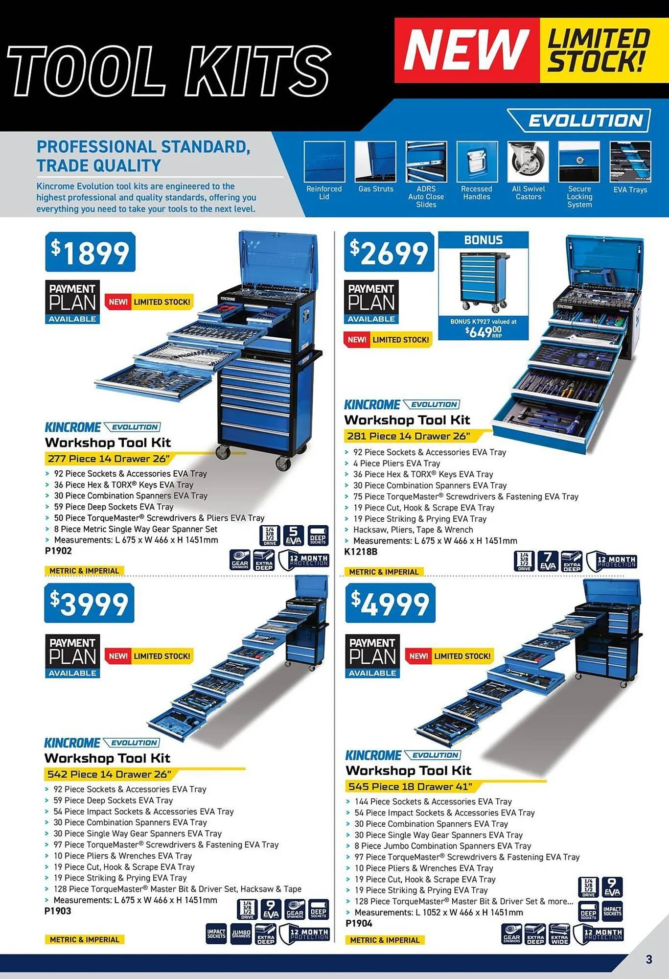 Kincrome catalogue - Catalogue valid from 2 May to 30 June 2024 - page 3