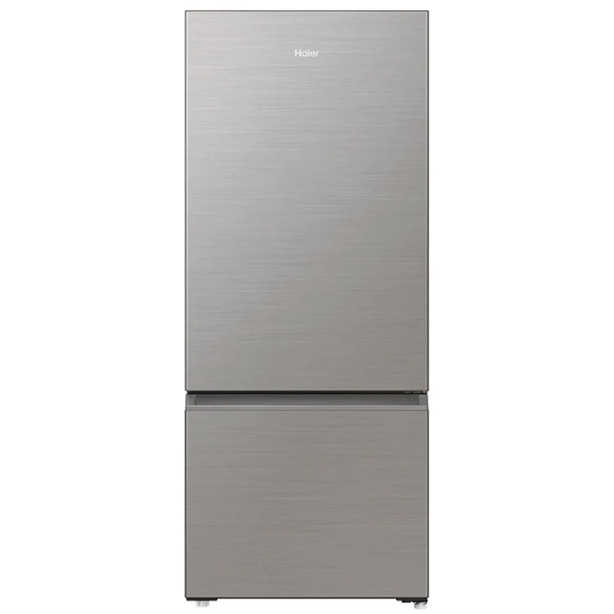 Haier 433L Bottom Mount Refrigerator Satina Silver HRF420BS