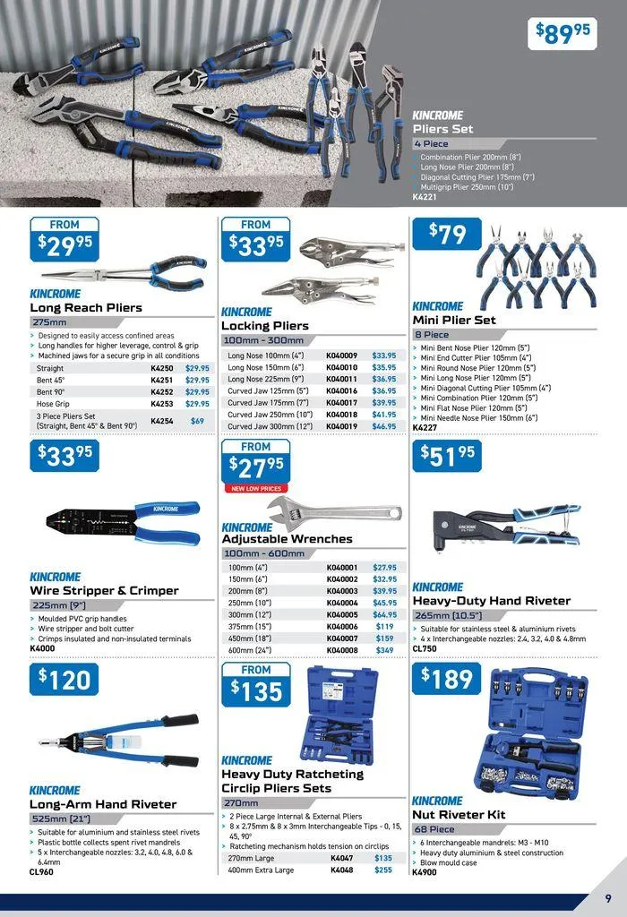 Tool Sale Catalogue - Catalogue valid from 1 July to 1 September 2024 - page 9