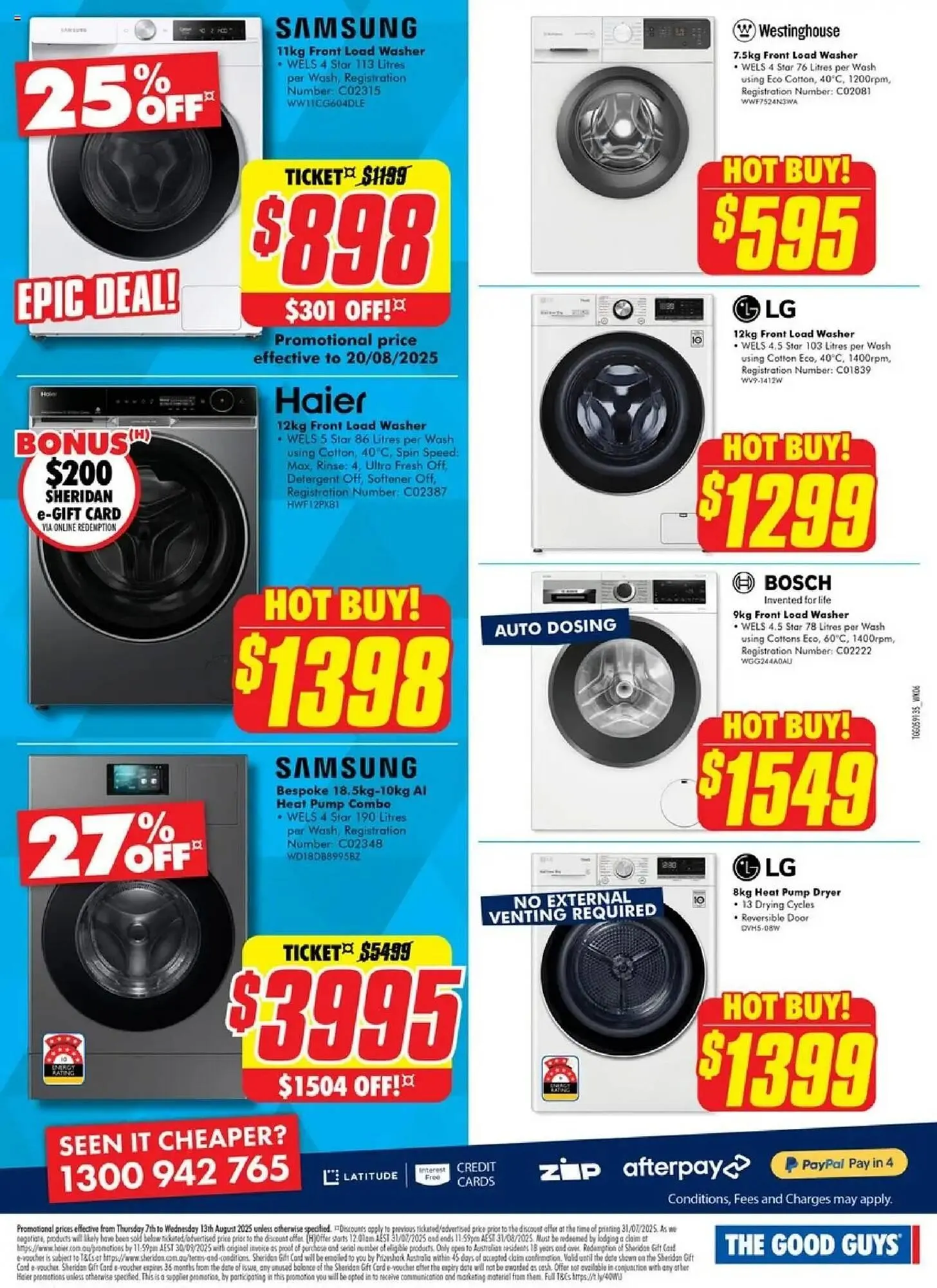 The Good Guys catalogue - Catalogue valid from 7 August to 13 August 2025 - page 4