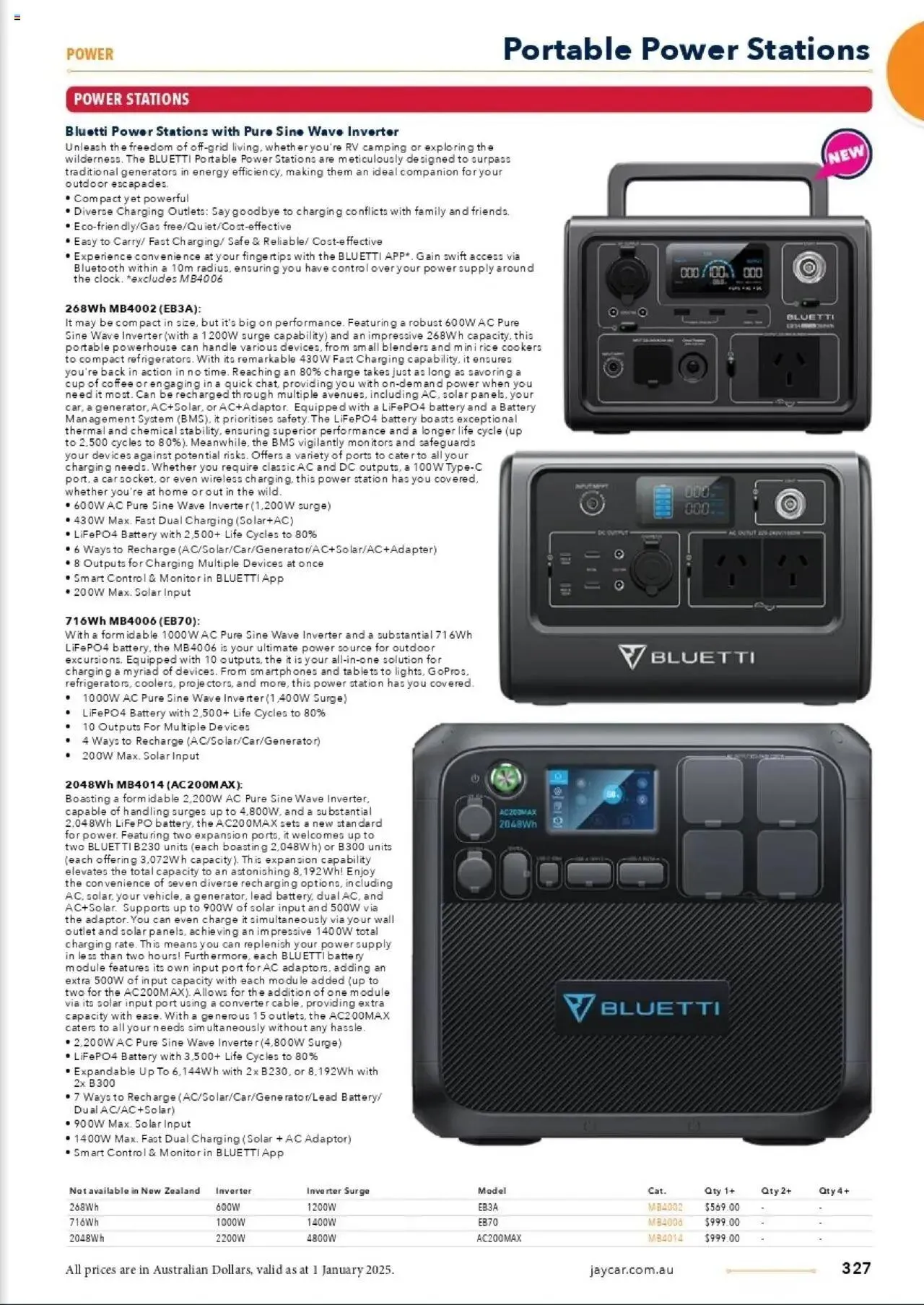 Jaycar Celebrating 40 Years in Electronics - Catalogue valid from 1 January to 29 August 2025 - page 263
