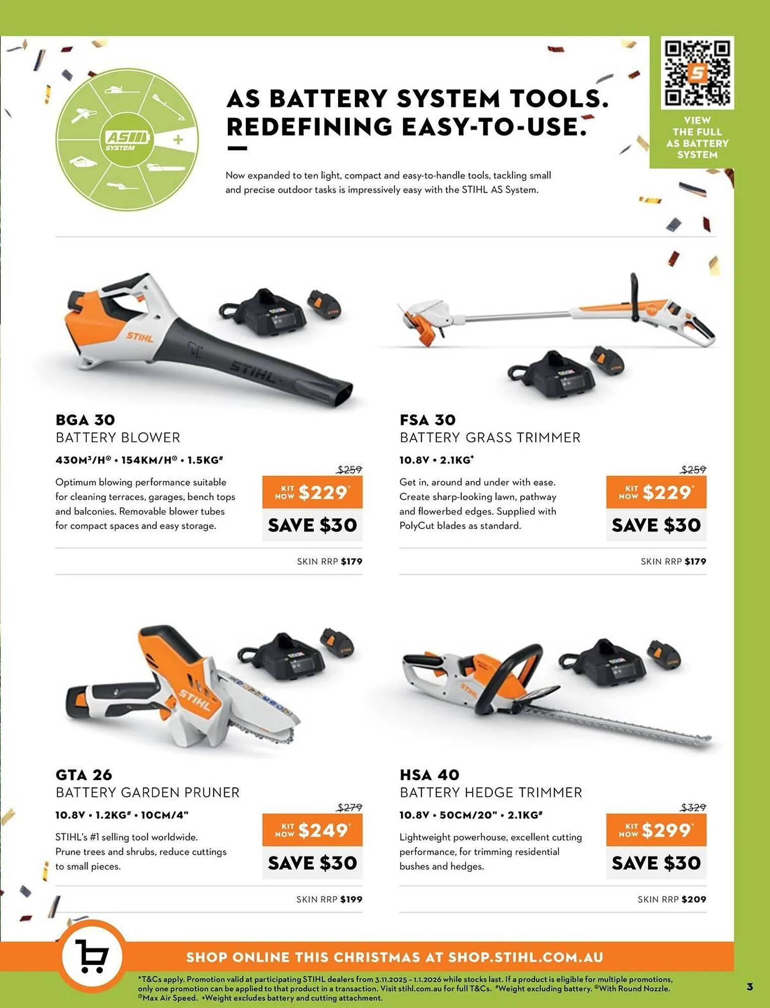 STIHL catalogue - Catalogue valid from 3 November to 1 January 2026 - page 3