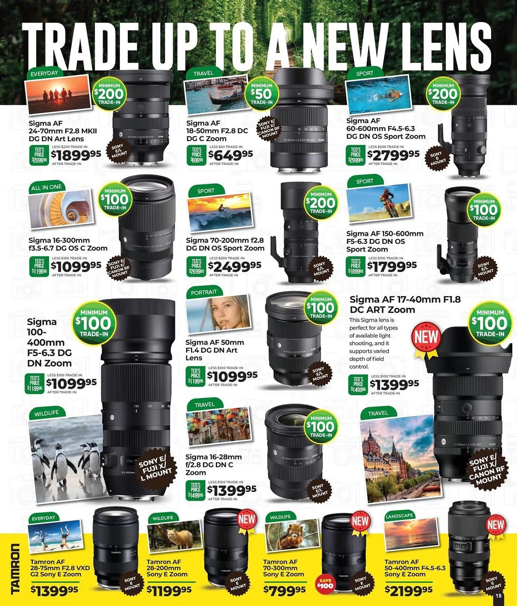 Teds Cameras catalogue - Catalogue valid from 5 March to 5 April 2026 - page 15
