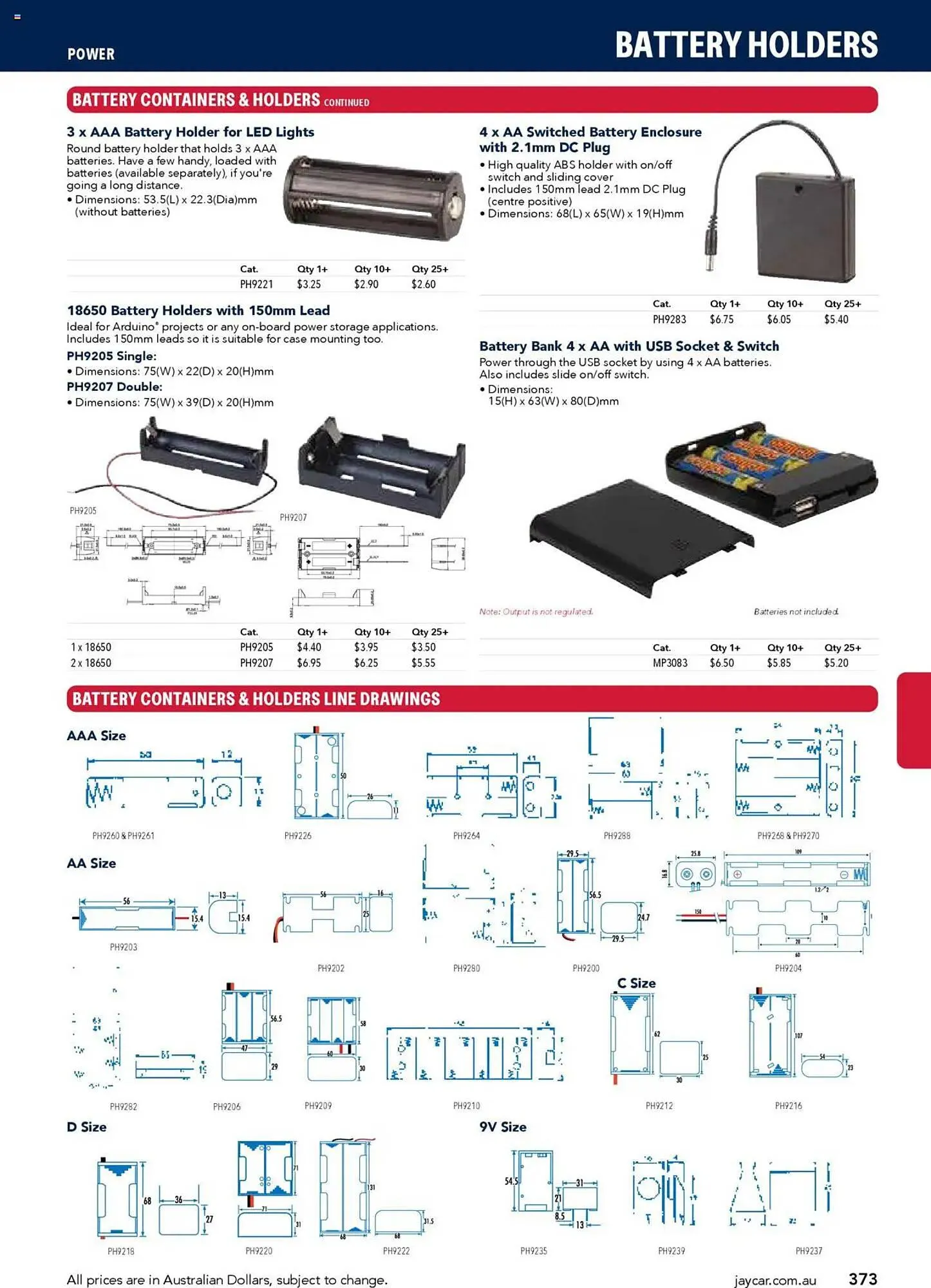 Jaycar Electronics catalogue - Catalogue valid from 8 July to 9 July 2026 - page 373