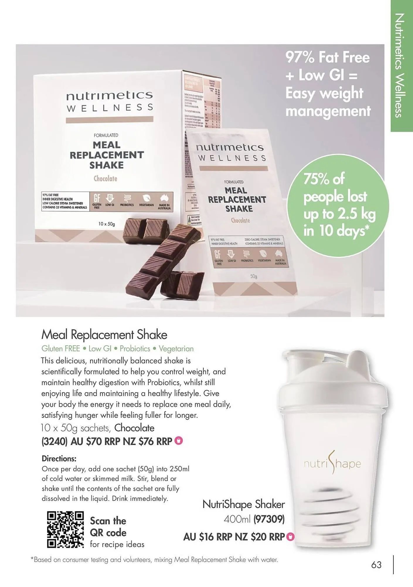 Nutrimetics catalogue - Catalogue valid from 16 January to 31 December 2025 - page 63