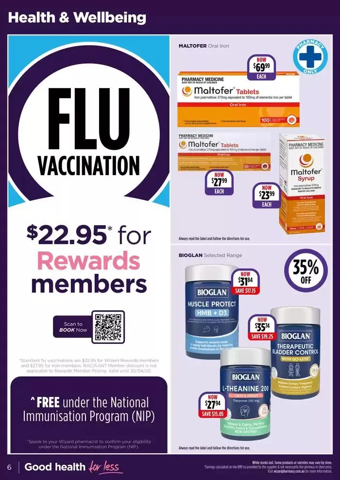 Good Health Sale - Catalogue valid from 24 February to 9 March 2025 - page 6