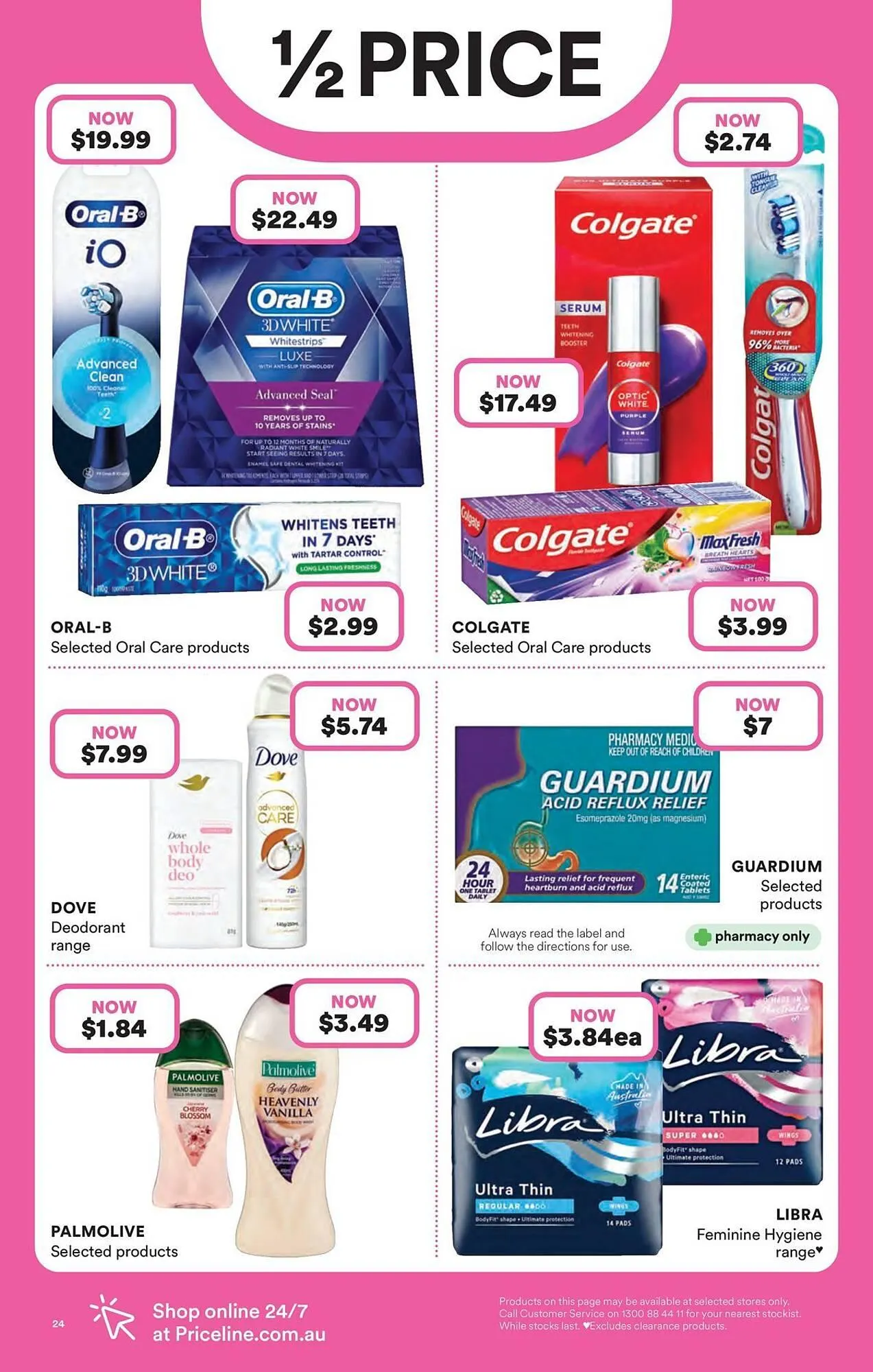 Priceline catalogue - Catalogue valid from 26 March to 8 April 2026 - page 24