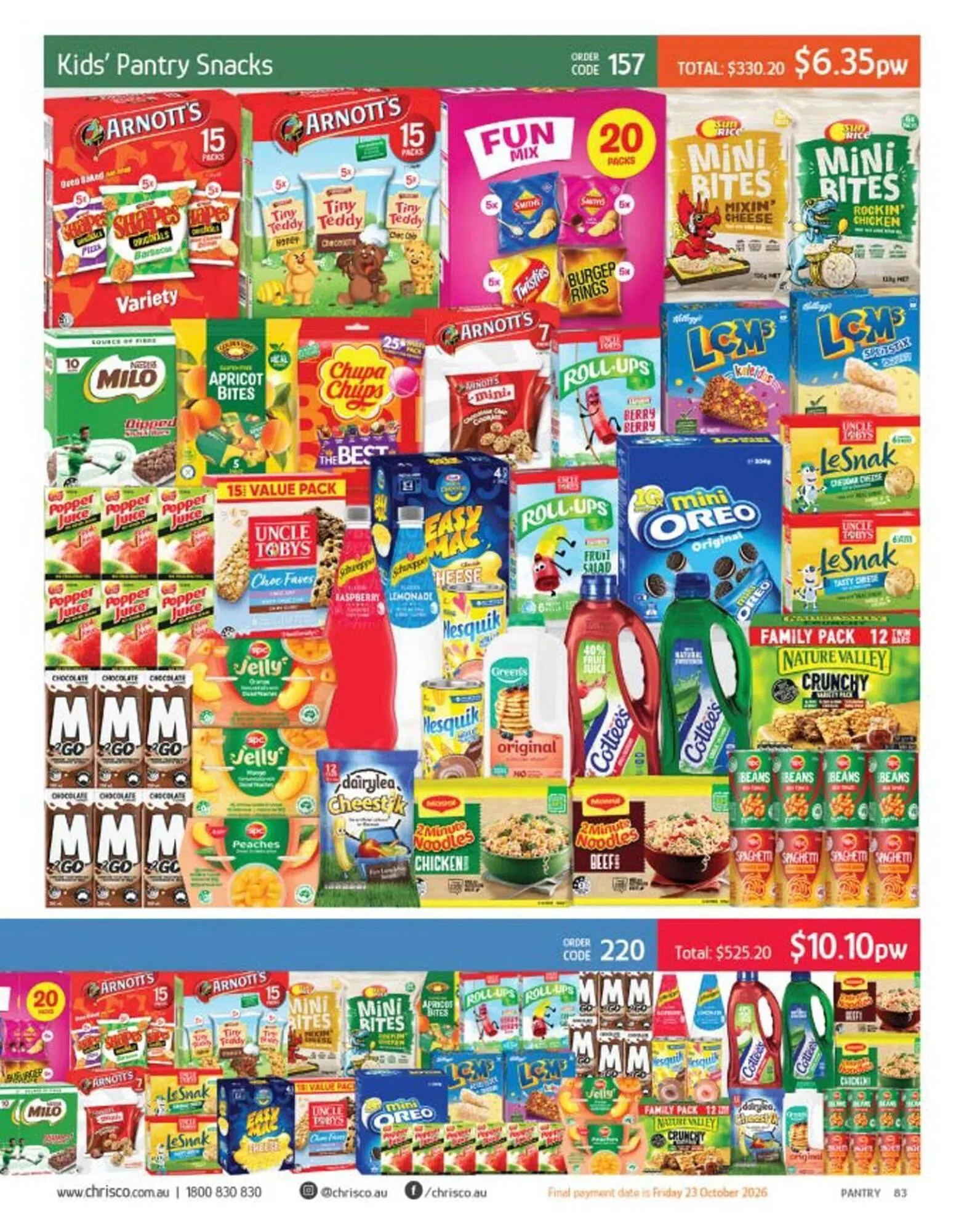 Chrisco Hampers catalogue - Catalogue valid from 19 September to 31 December 2026 - page 83