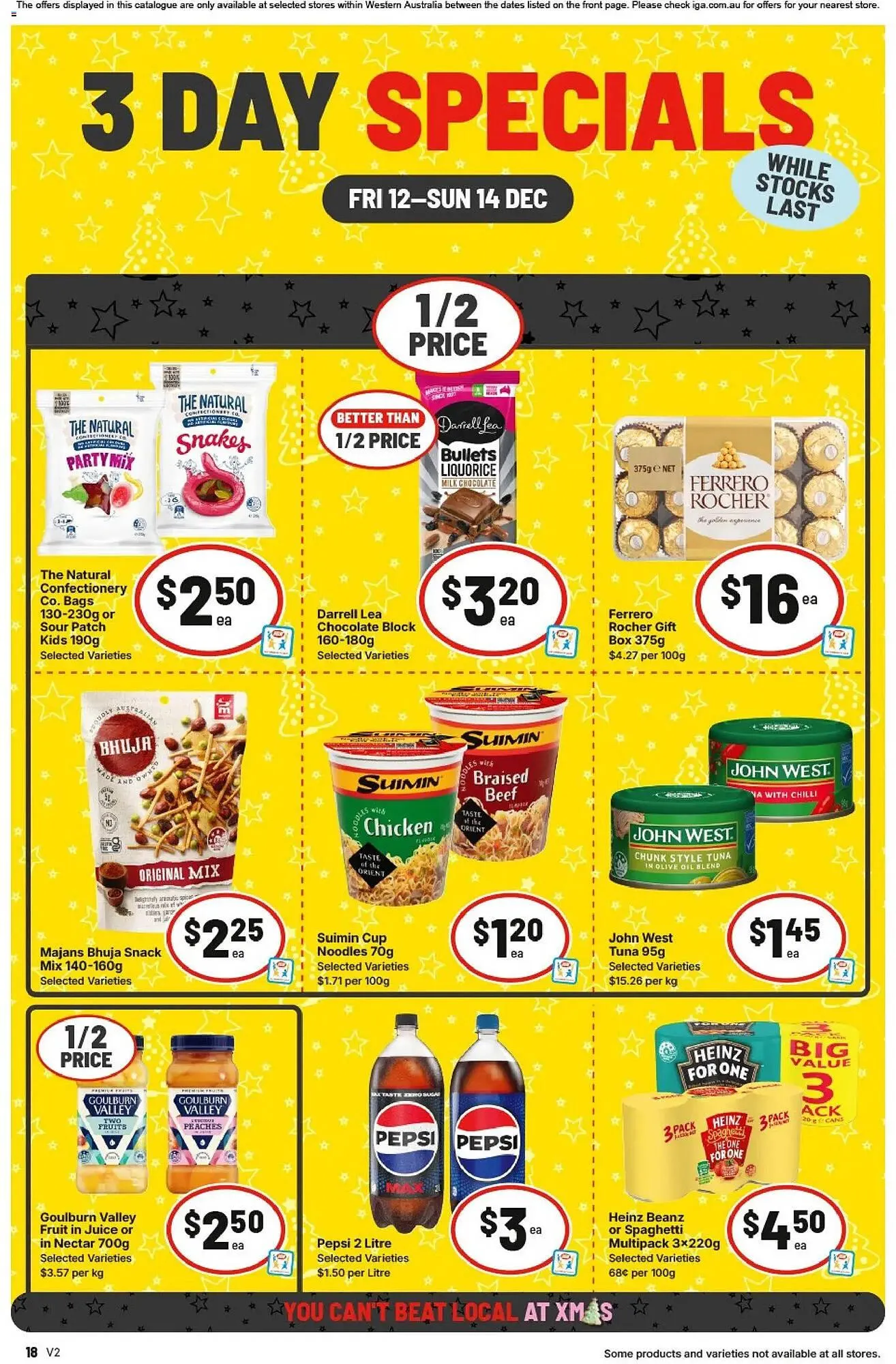 IGA catalogue - Catalogue valid from 12 December to 14 December 2025 - page 2