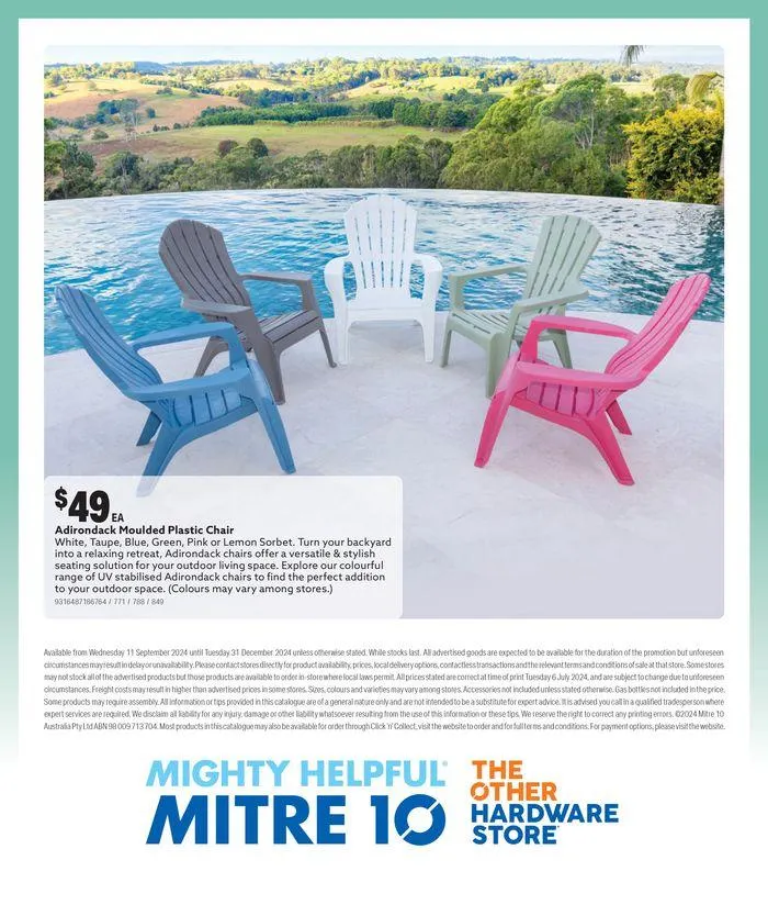 The Art Of Living Outdoors - Catalogue valid from 11 September to 31 December 2024 - page 28