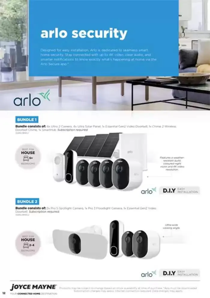 JM Connected Home Bundle Guide - Catalogue valid from 22 January to 31 July 2025 - page 12