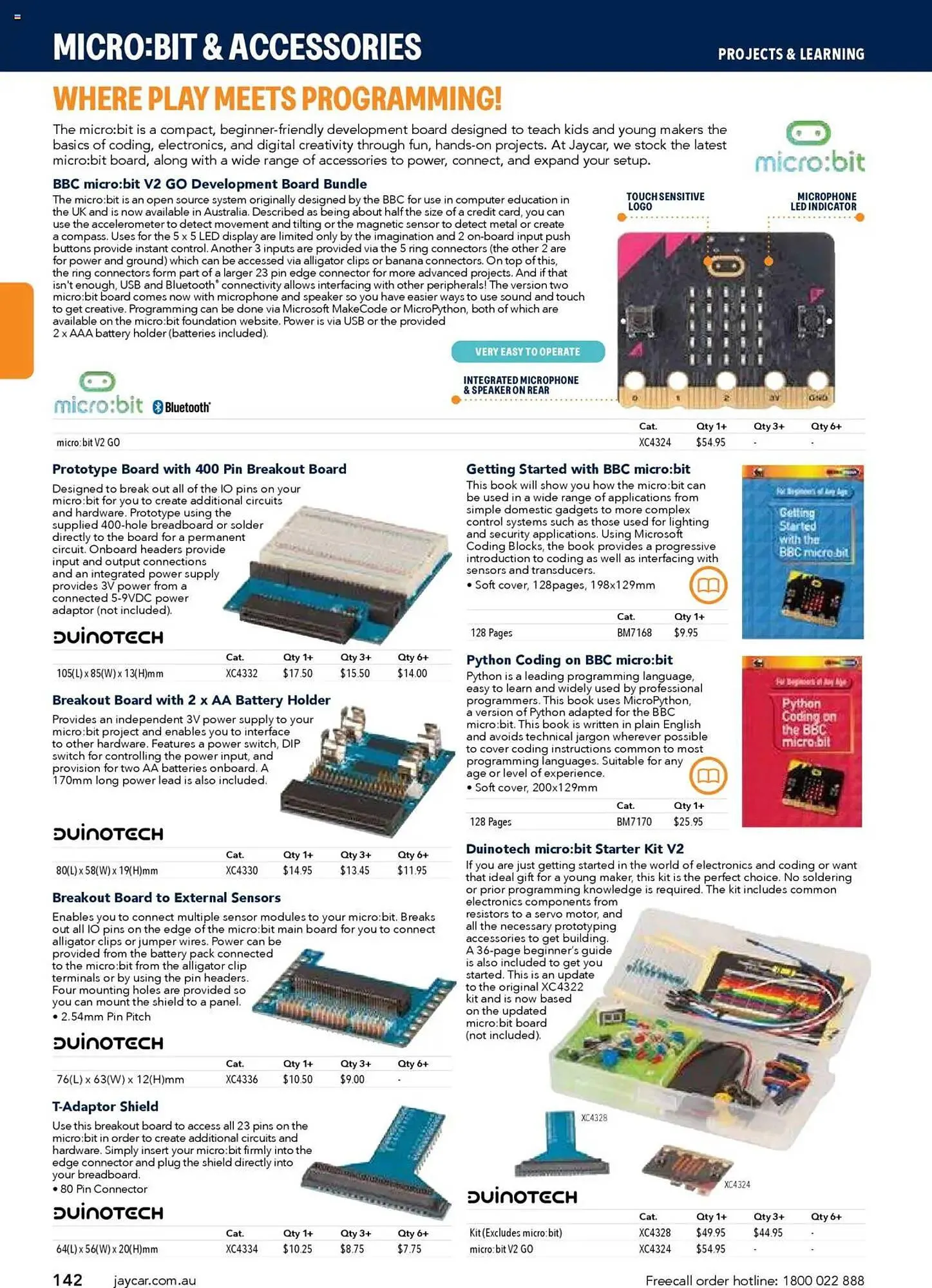 Jaycar Electronics catalogue - Catalogue valid from 8 July to 9 July 2026 - page 142