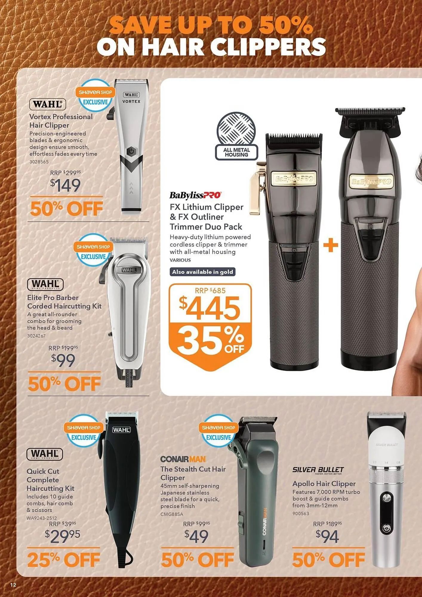Shaver Shop catalogue - Catalogue valid from 13 August to 9 September 2025 - page 12