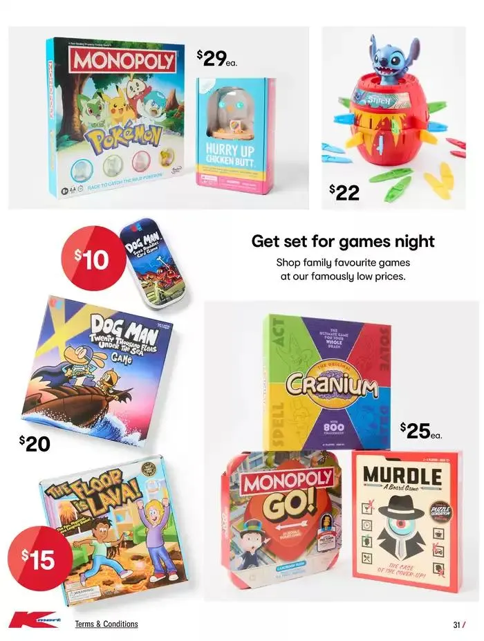 School Holidays - Catalogue valid from 3 April to 30 April 2025 - page 31