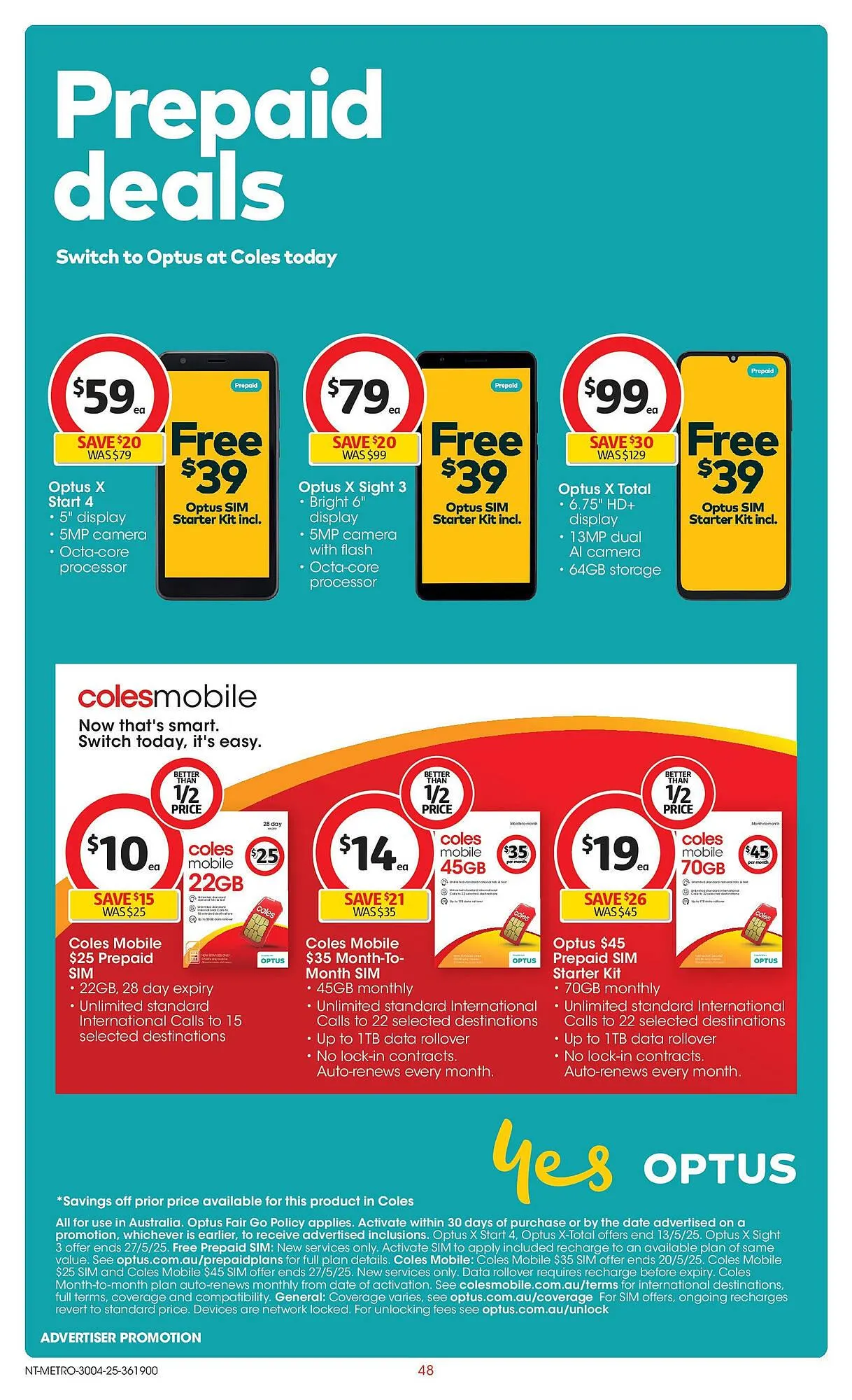 Coles catalogue - Catalogue valid from 29 April to 6 May 2025 - page 48
