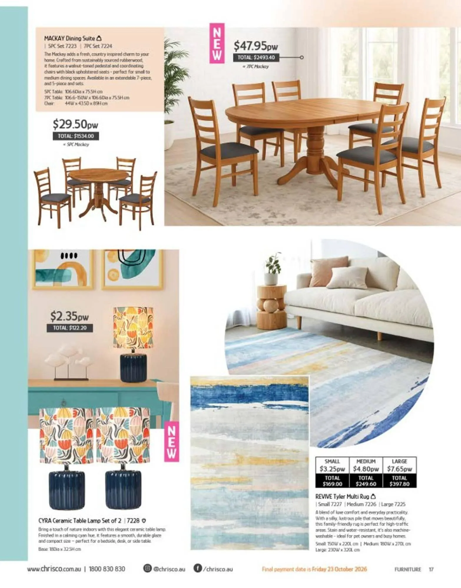 Chrisco Hampers catalogue - Catalogue valid from 19 September to 31 December 2026 - page 17