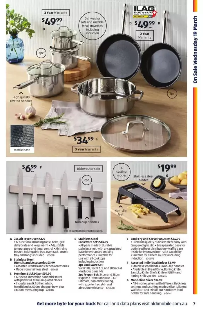 ALDI Special Buys - Catalogue valid from 19 March to 25 March 2025 - page 7