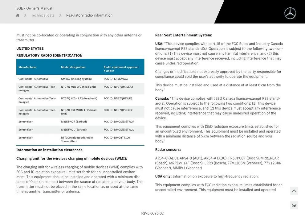 EQE Sedan - Catalogue valid from 11 September to 11 September 2025 - page 834