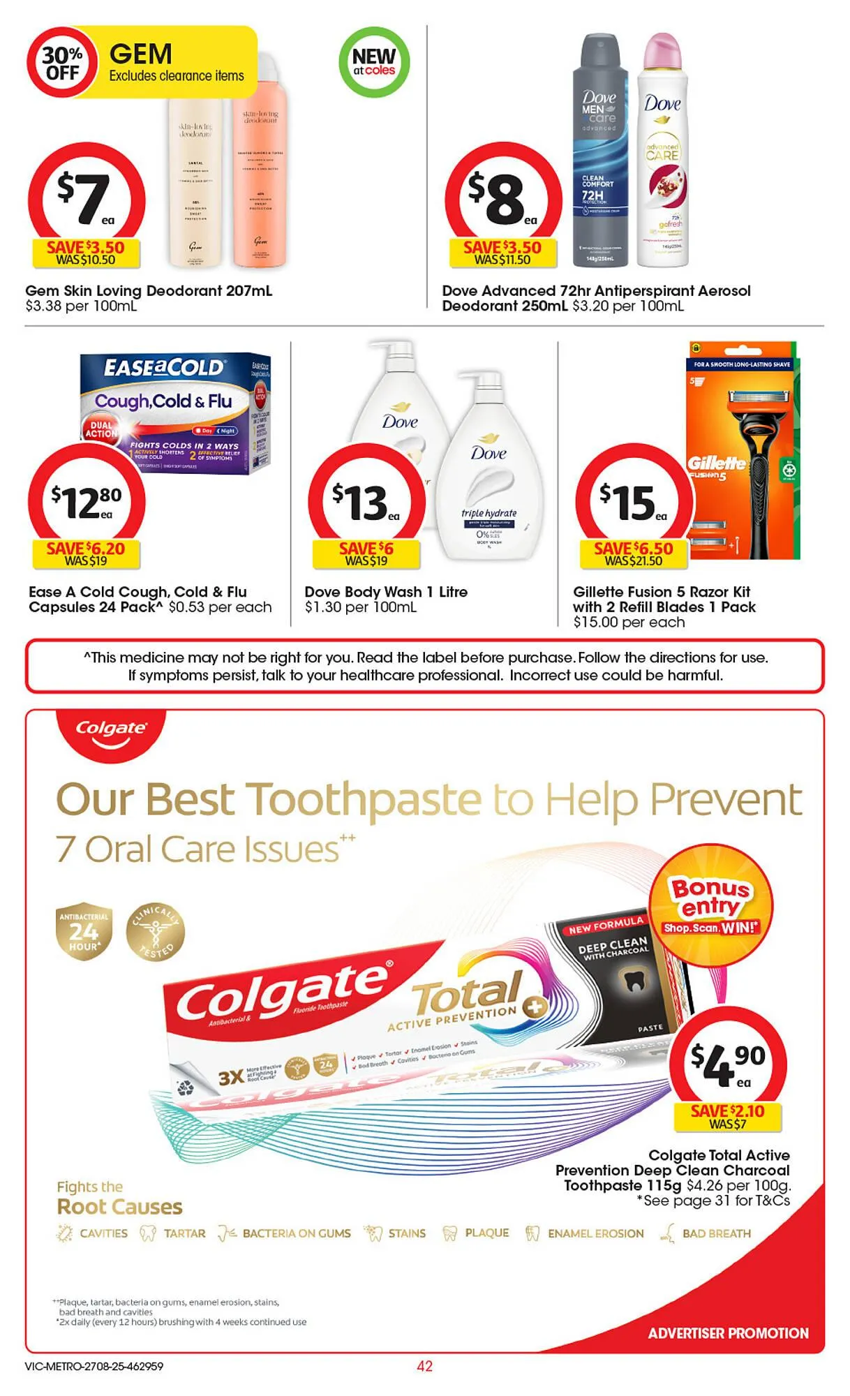 Coles catalogue - Catalogue valid from 27 August to 2 September 2025 - page 43