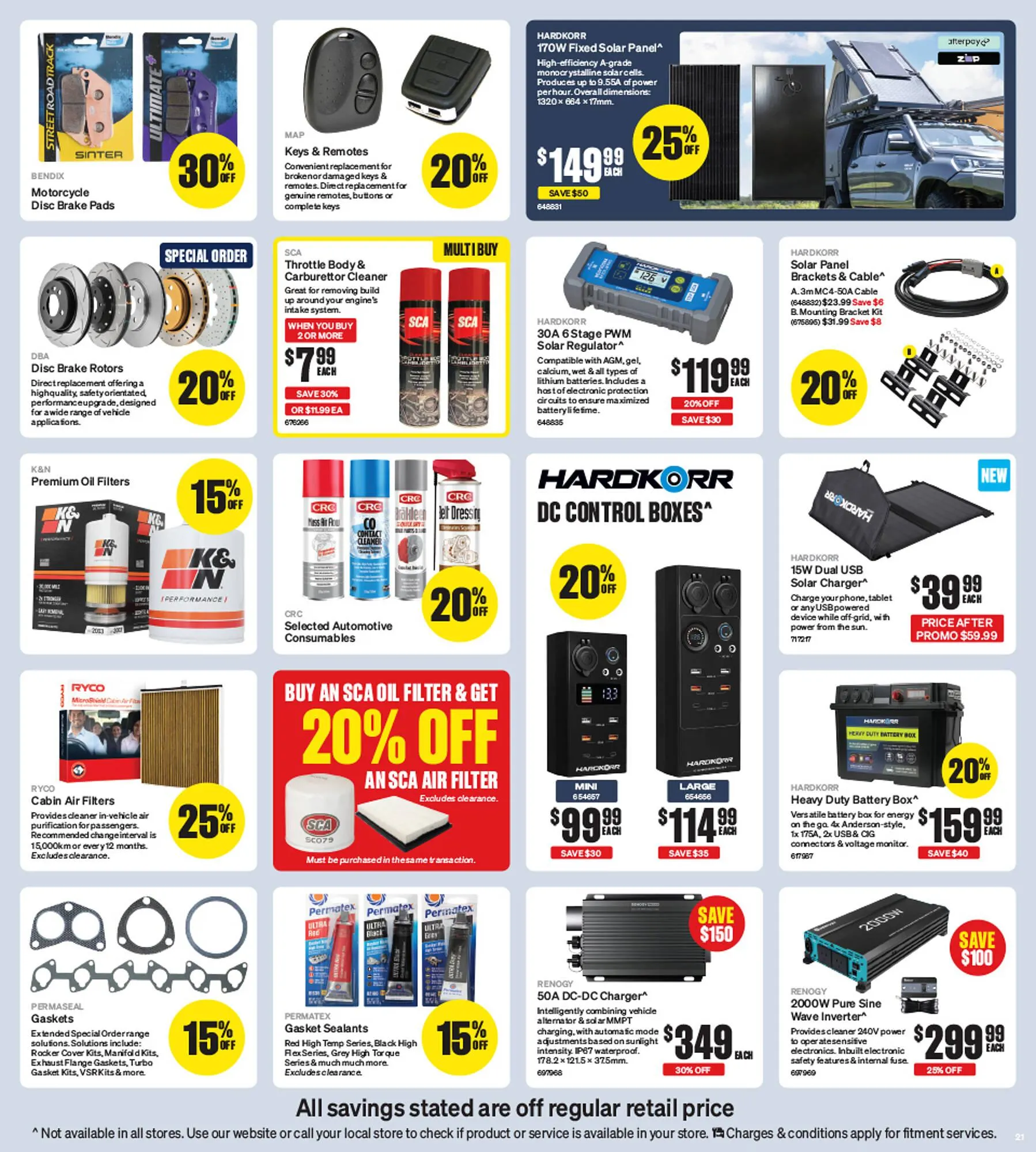 SuperCheap Auto catalogue - Catalogue valid from 10 September to 21 September 2025 - page 20