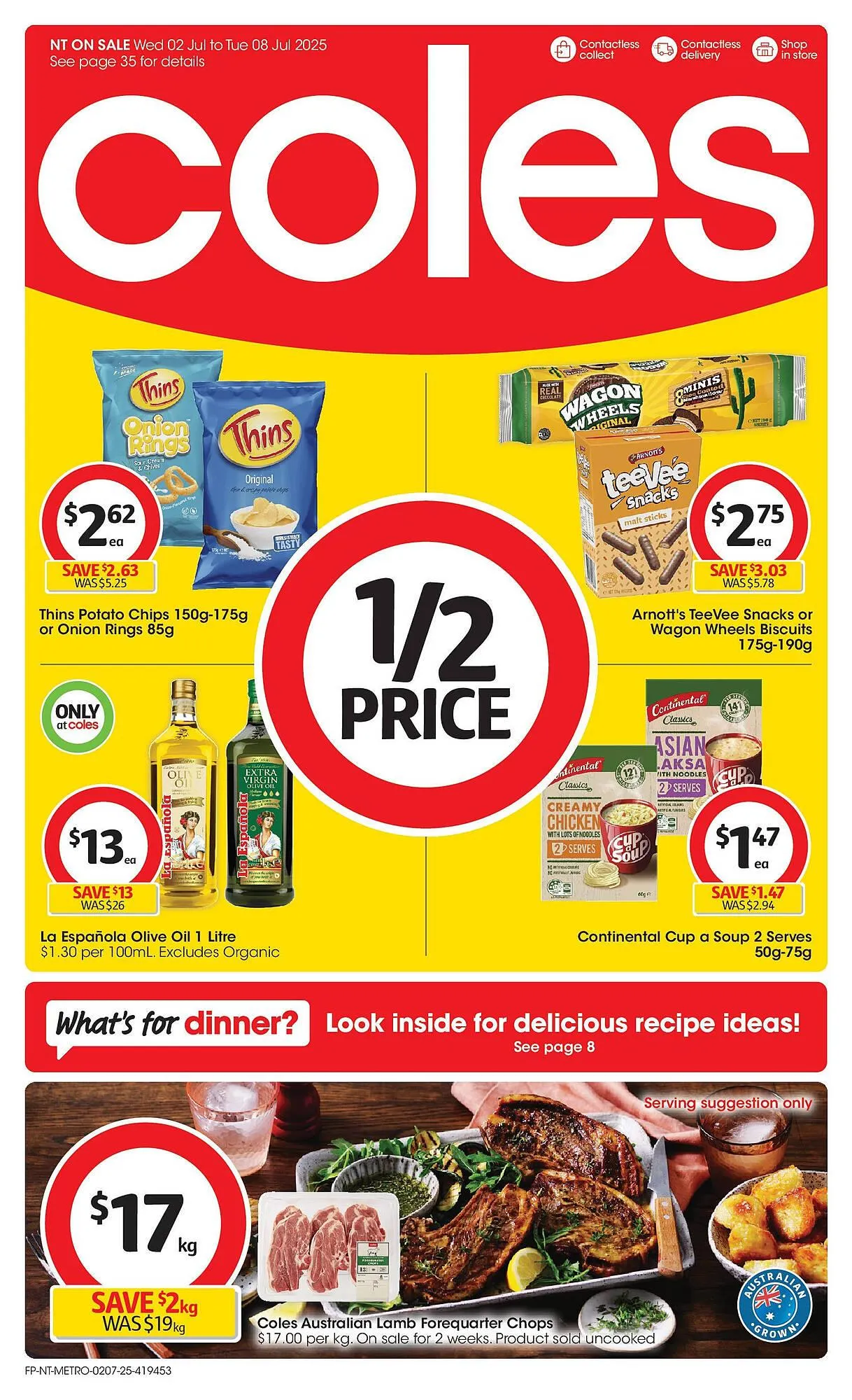 Coles catalogue - Catalogue valid from 1 July to 8 July 2025 - page 1