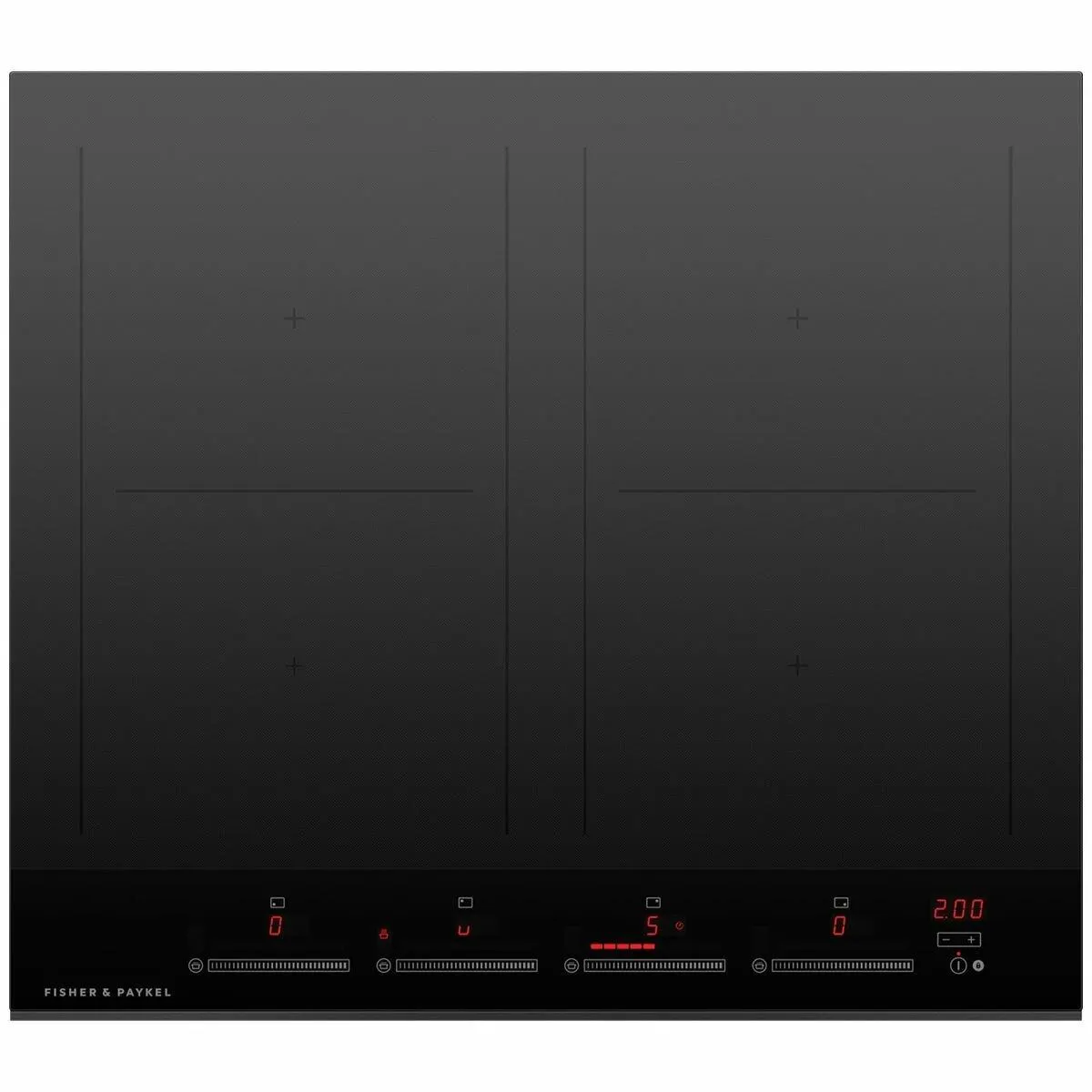 Fisher & Paykel 60cm Induction Cooktop Black Glass CI604DTB4