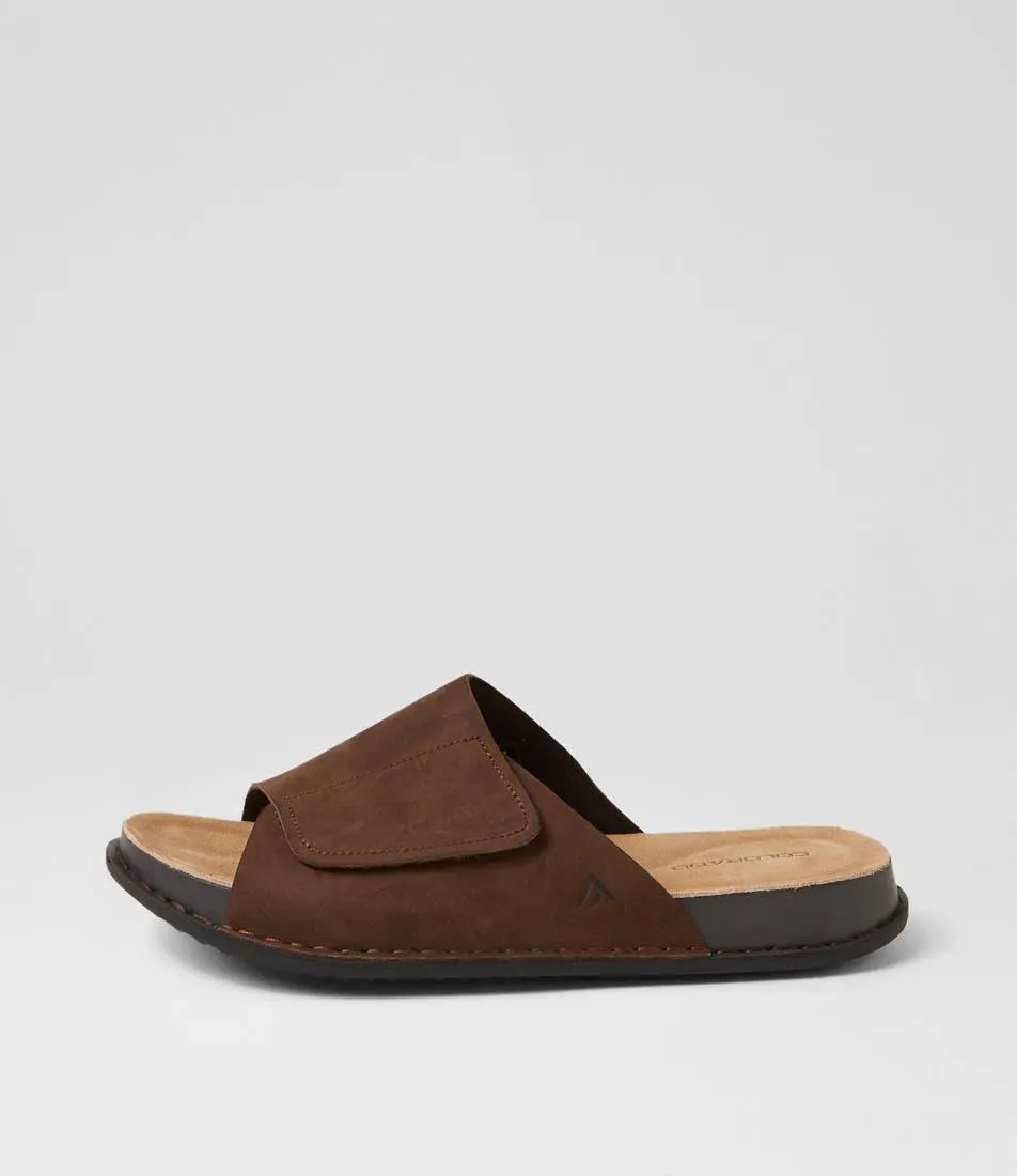 jeremiah brown nubuck slides