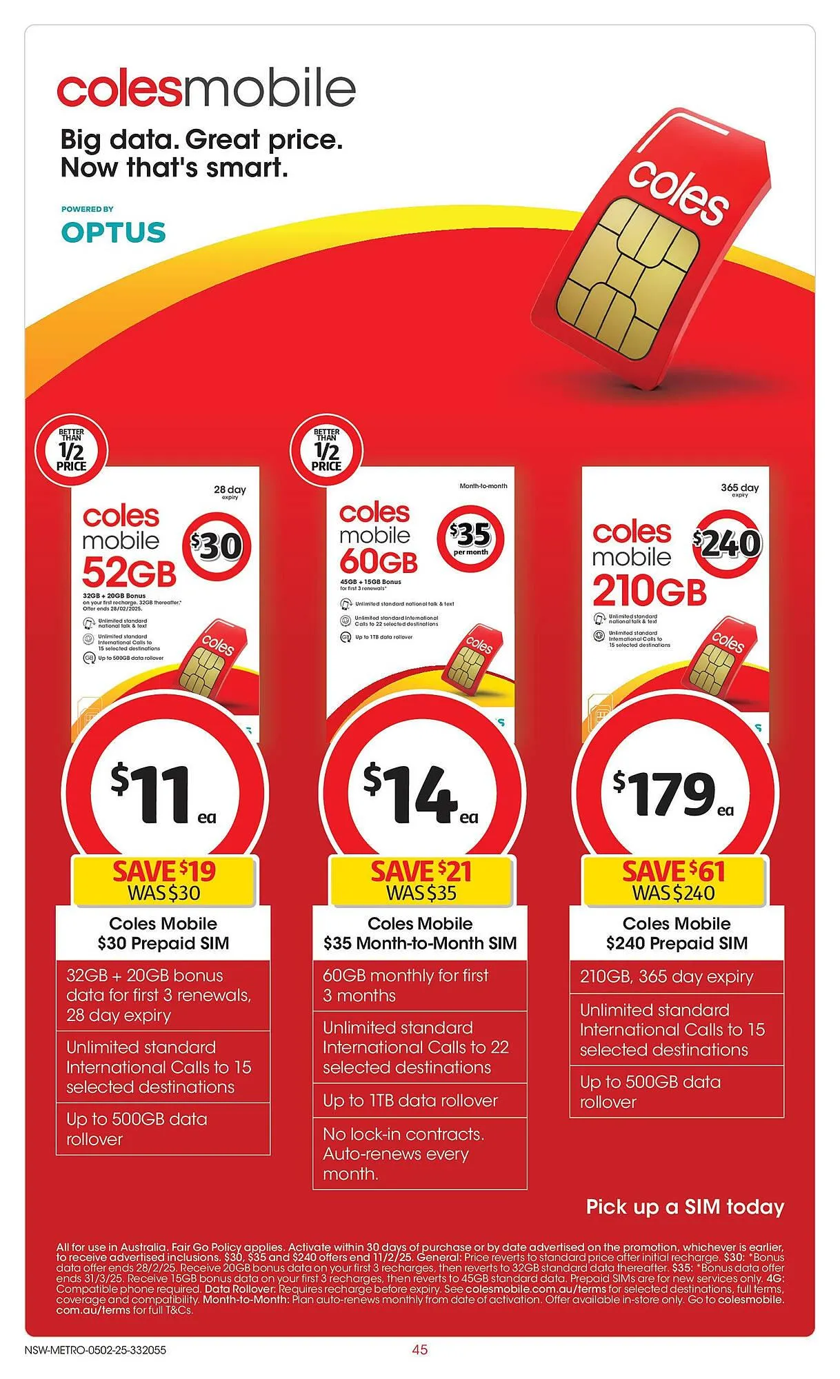 Coles catalogue - Catalogue valid from 4 February to 11 February 2025 - page 45