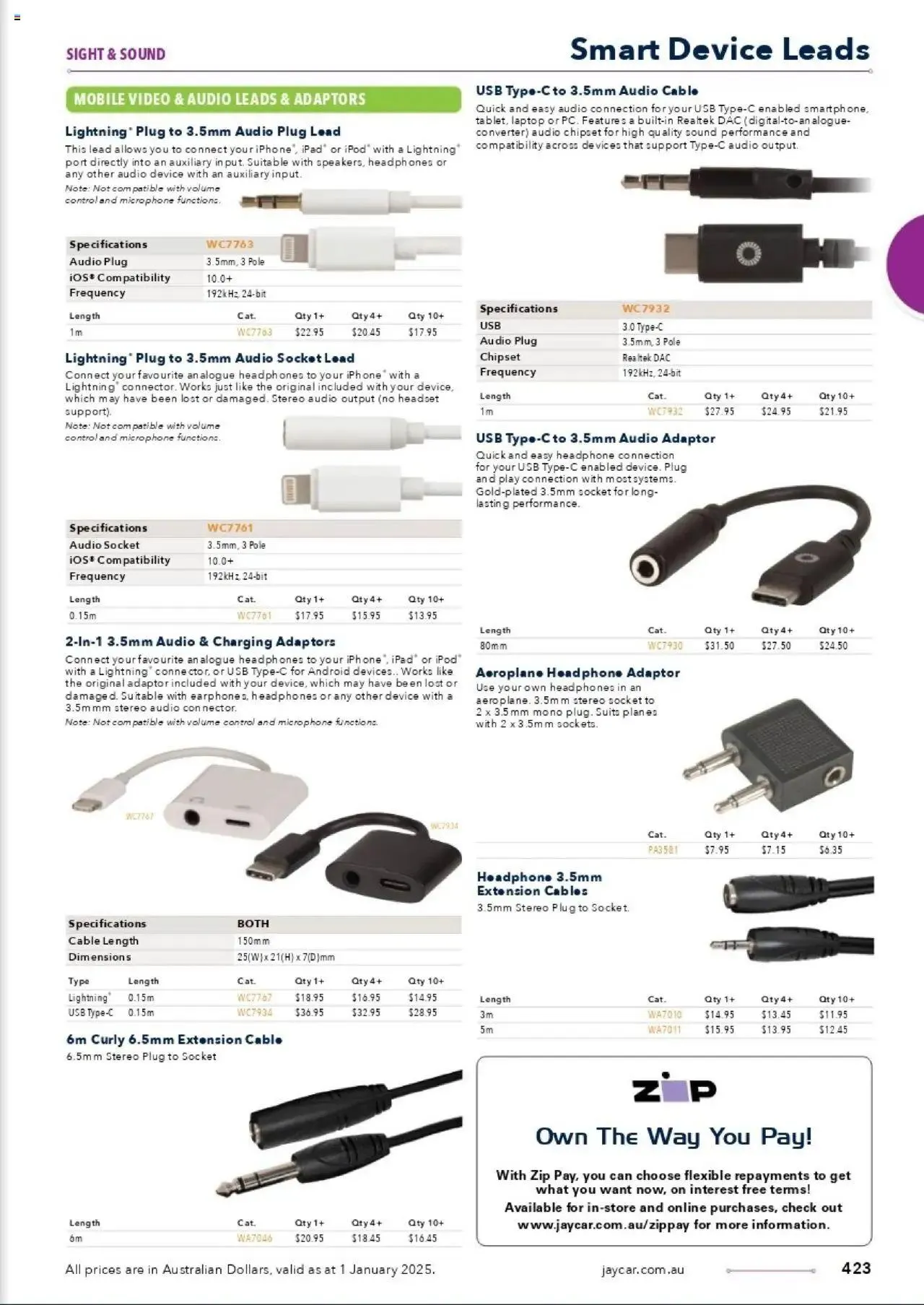 Jaycar Celebrating 40 Years in Electronics - Catalogue valid from 1 January to 29 August 2025 - page 352