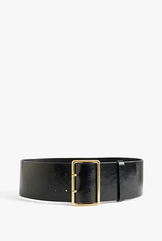 Wide Fastened Belt