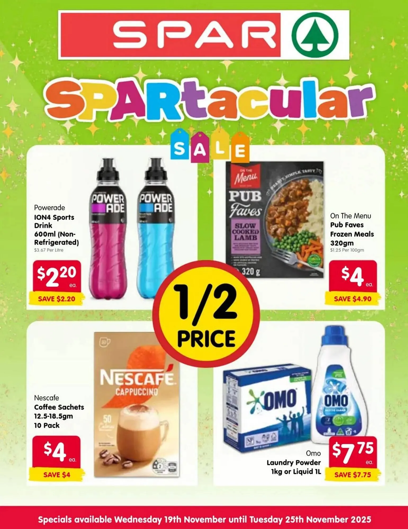 Spar catalogue - Catalogue valid from 19 November to 25 November 2025 - page 1