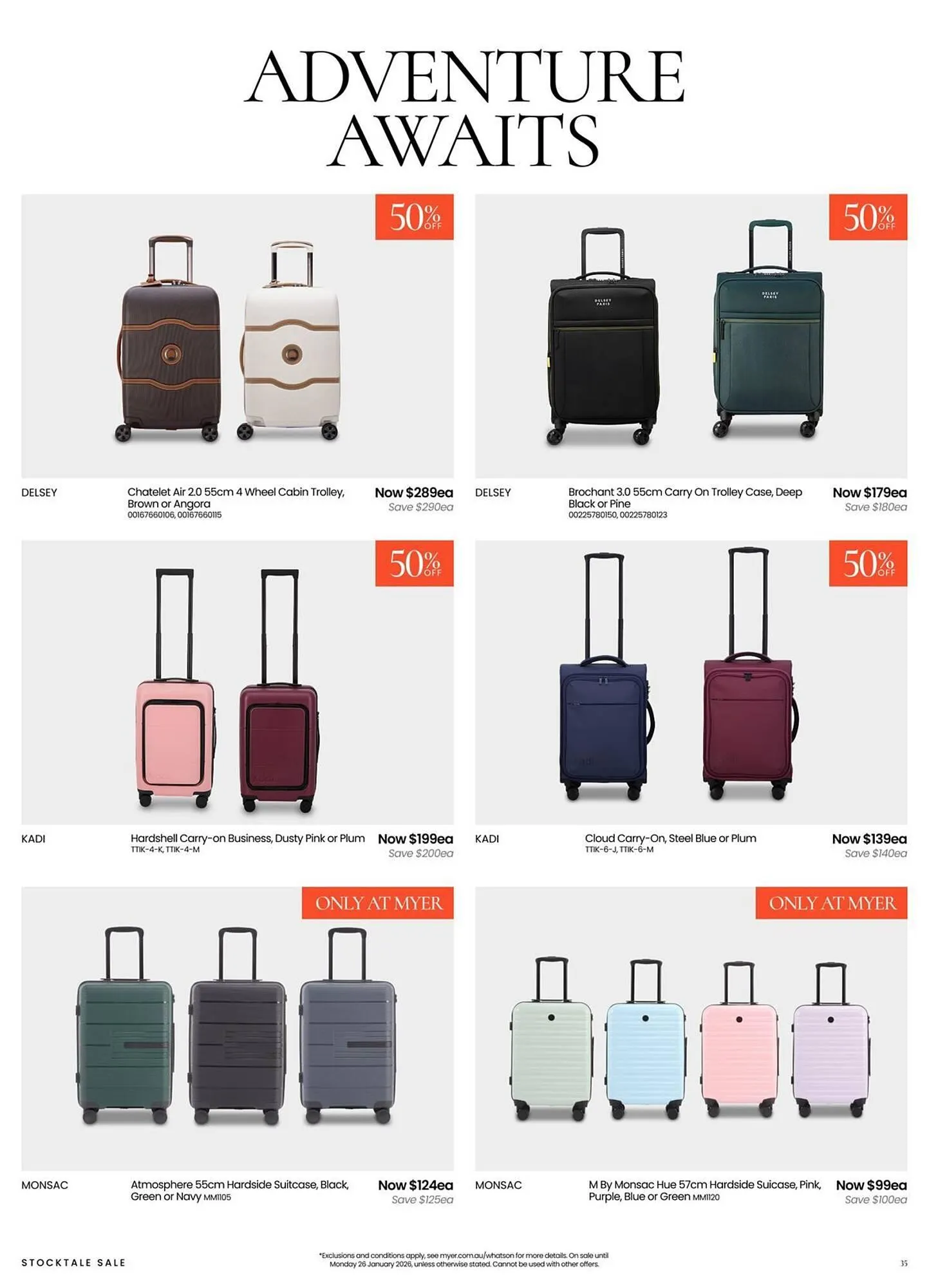 Myer catalogue - Catalogue valid from 26 December to 7 January 2026 - page 35