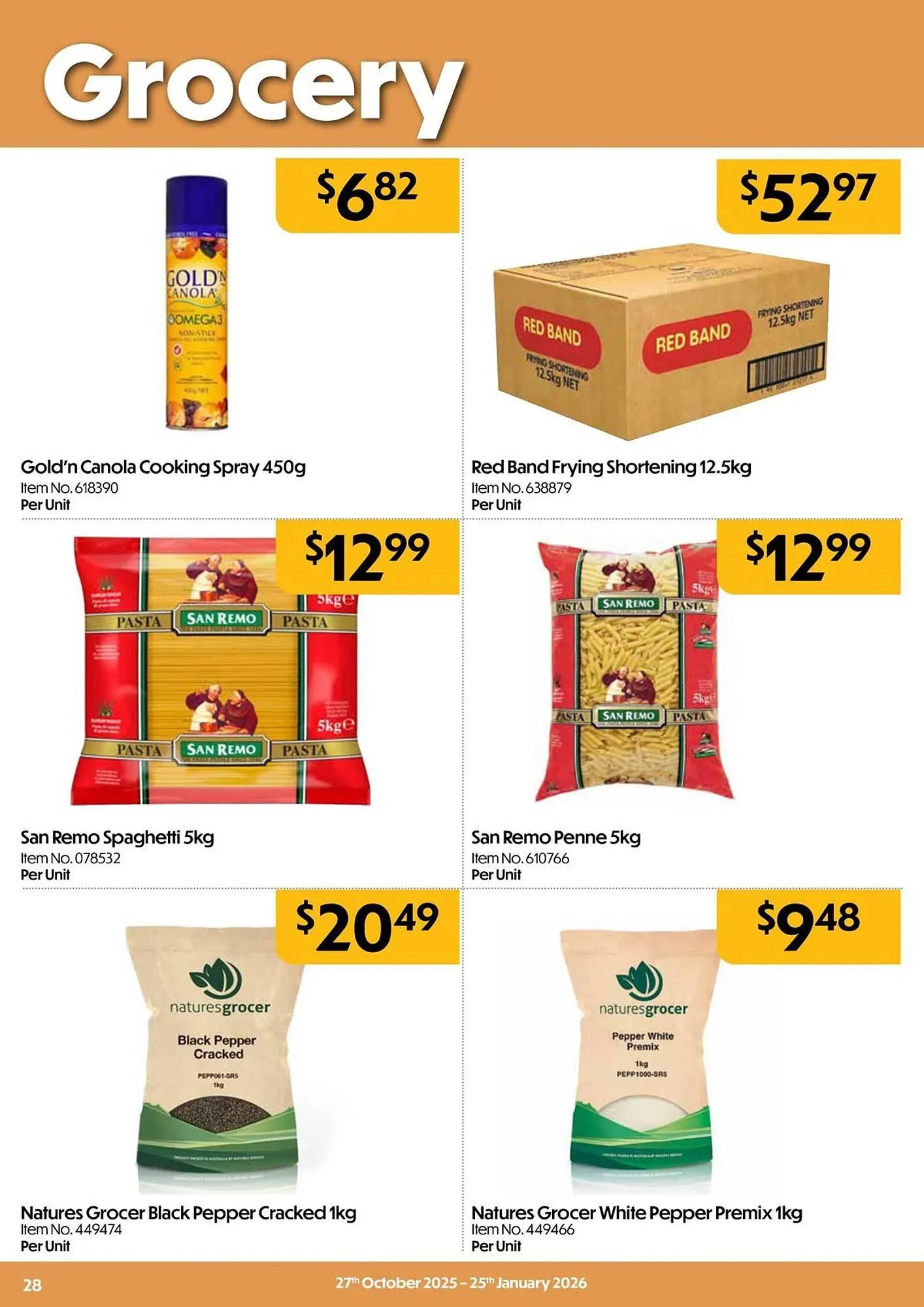 Campbells Wholesale catalogue - Catalogue valid from 27 October to 25 January 2026 - page 28