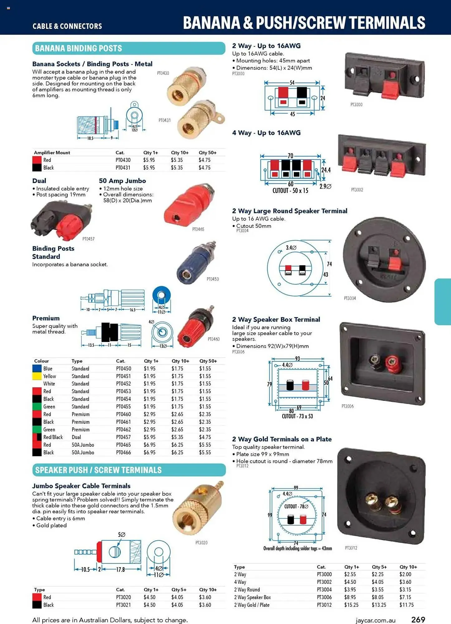 Jaycar Electronics catalogue - Catalogue valid from 8 July to 9 July 2026 - page 269