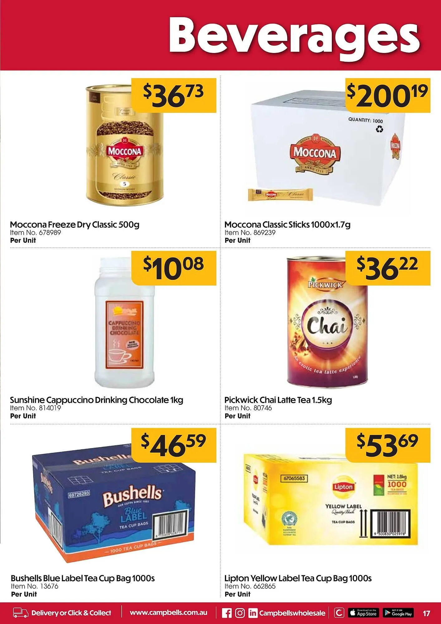 Campbells Wholesale catalogue - Catalogue valid from 28 April to 27 July 2025 - page 17