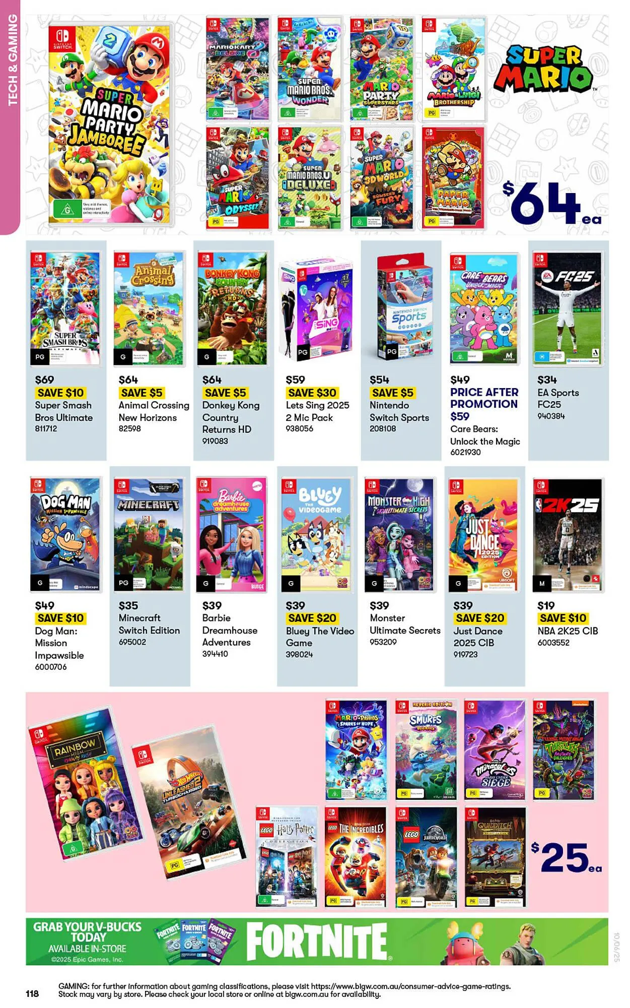 BIG W catalogue - Catalogue valid from 10 June to 10 July 2025 - page 118