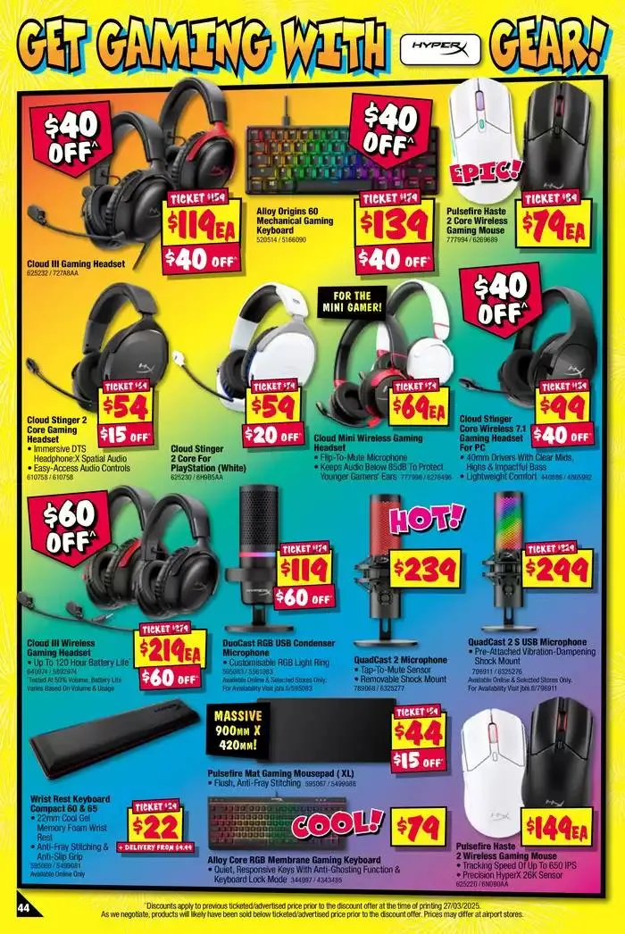 Entertainment Extravaganza! - Catalogue valid from 7 April to 20 April 2025 - page 44