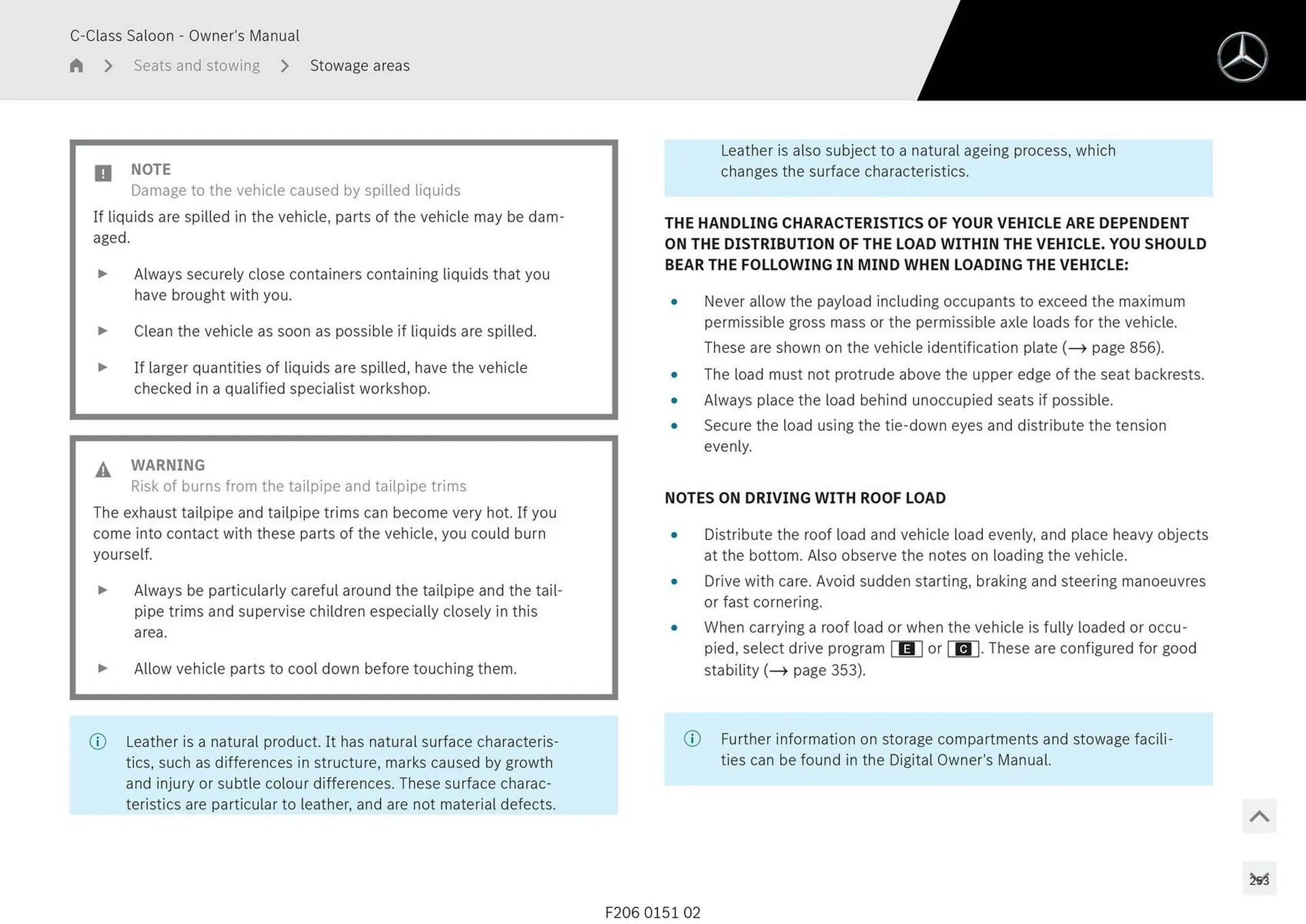 Mercedes-Benz catalogue - Catalogue valid from 28 April to 28 May 2025 - page 253