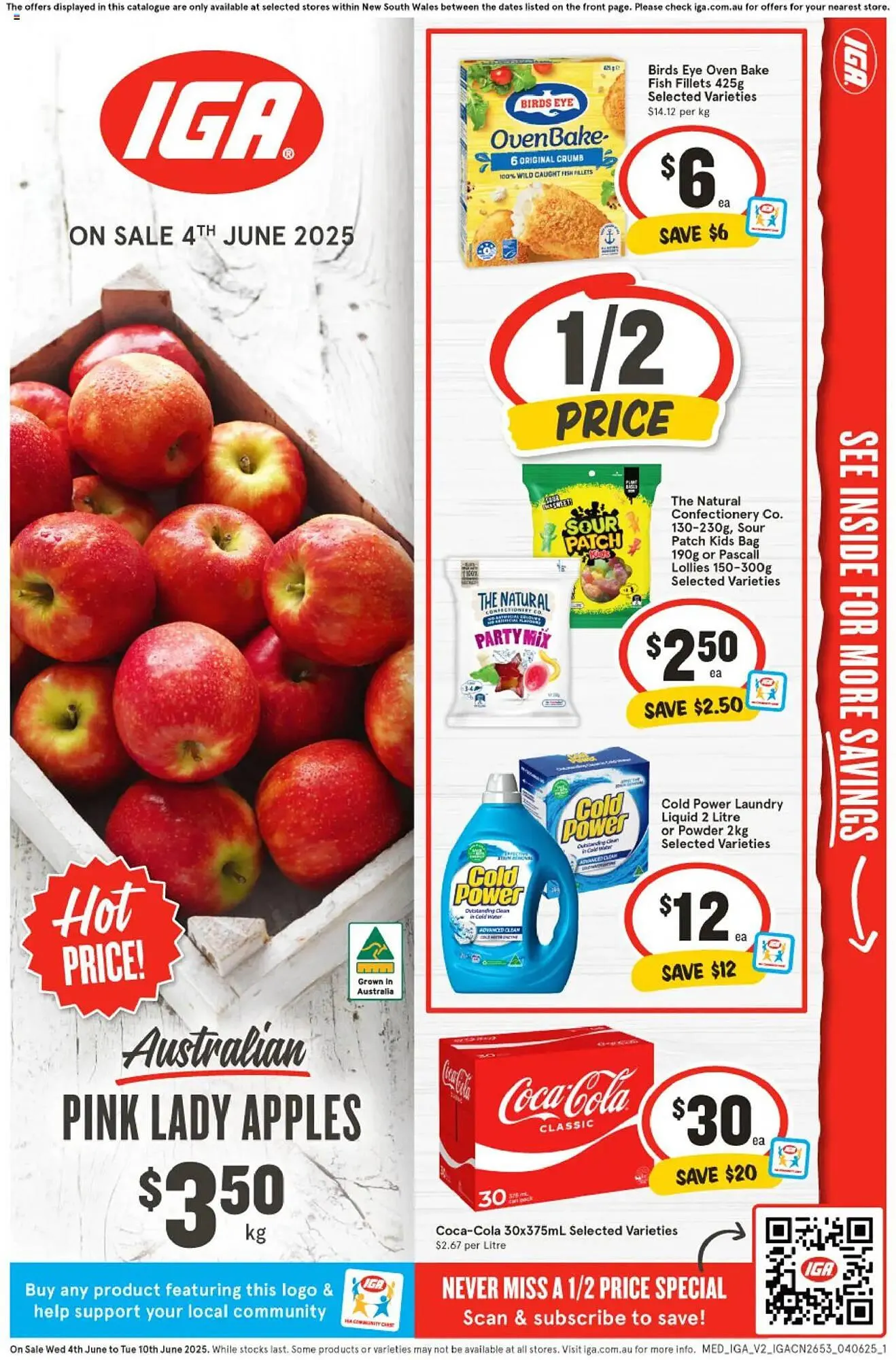 IGA catalogue - Catalogue valid from 4 June to 10 June 2025 - page 1