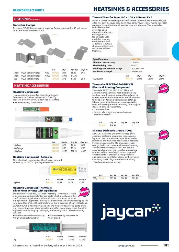 Celebrating 40 Years In Electronics - Catalogue valid from 4 March to 31 March 2025 - page 181