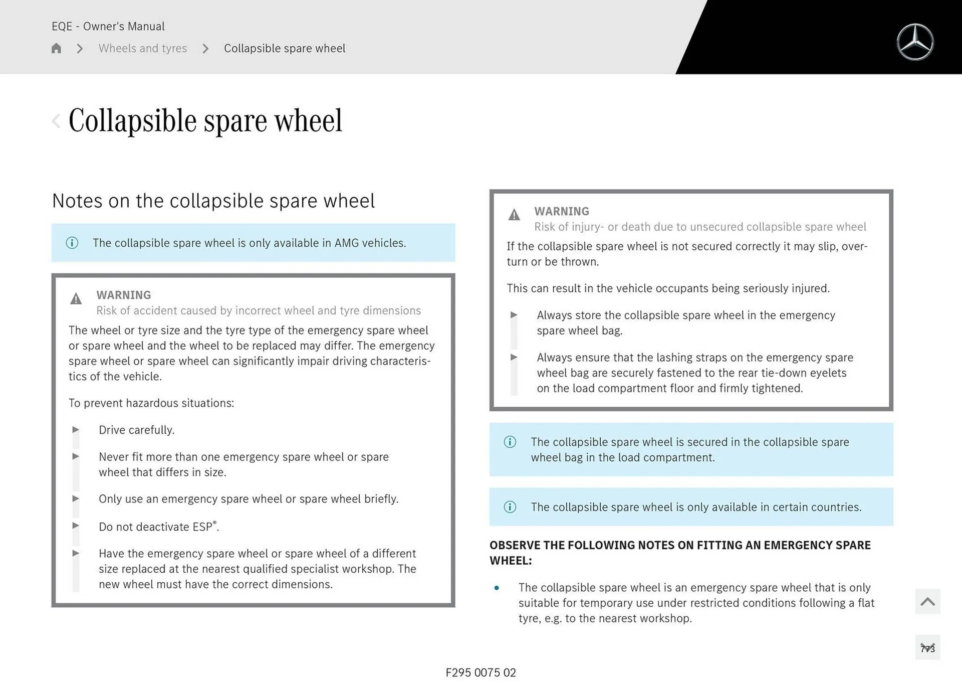 Mercedes-Benz catalogue - Catalogue valid from 11 September to 11 September 2025 - page 773