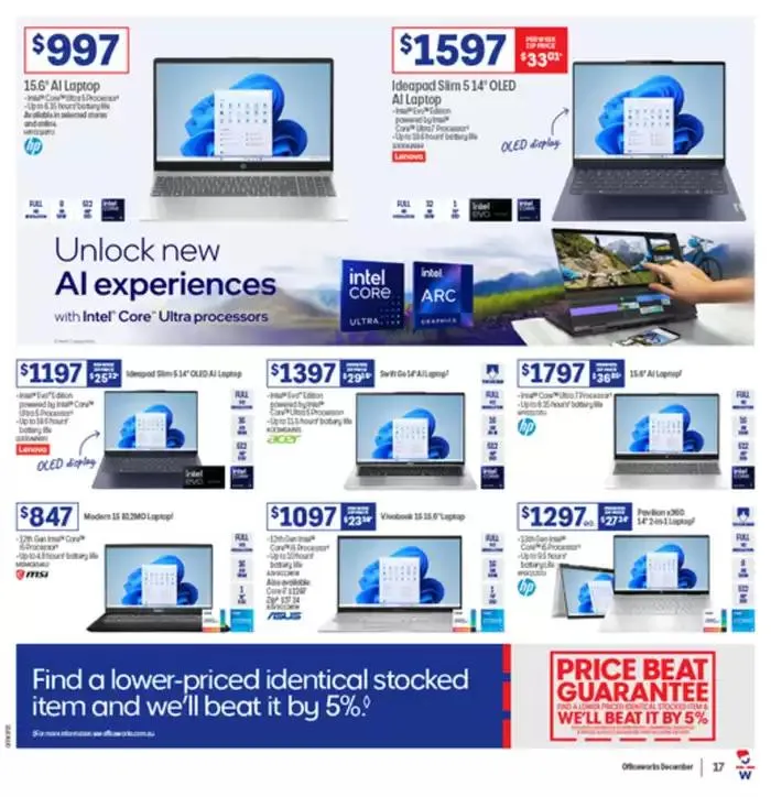 We Won't Be Beaten On Christmas Gift Prices - Catalogue valid from 5 December to 24 December 2024 - page 17