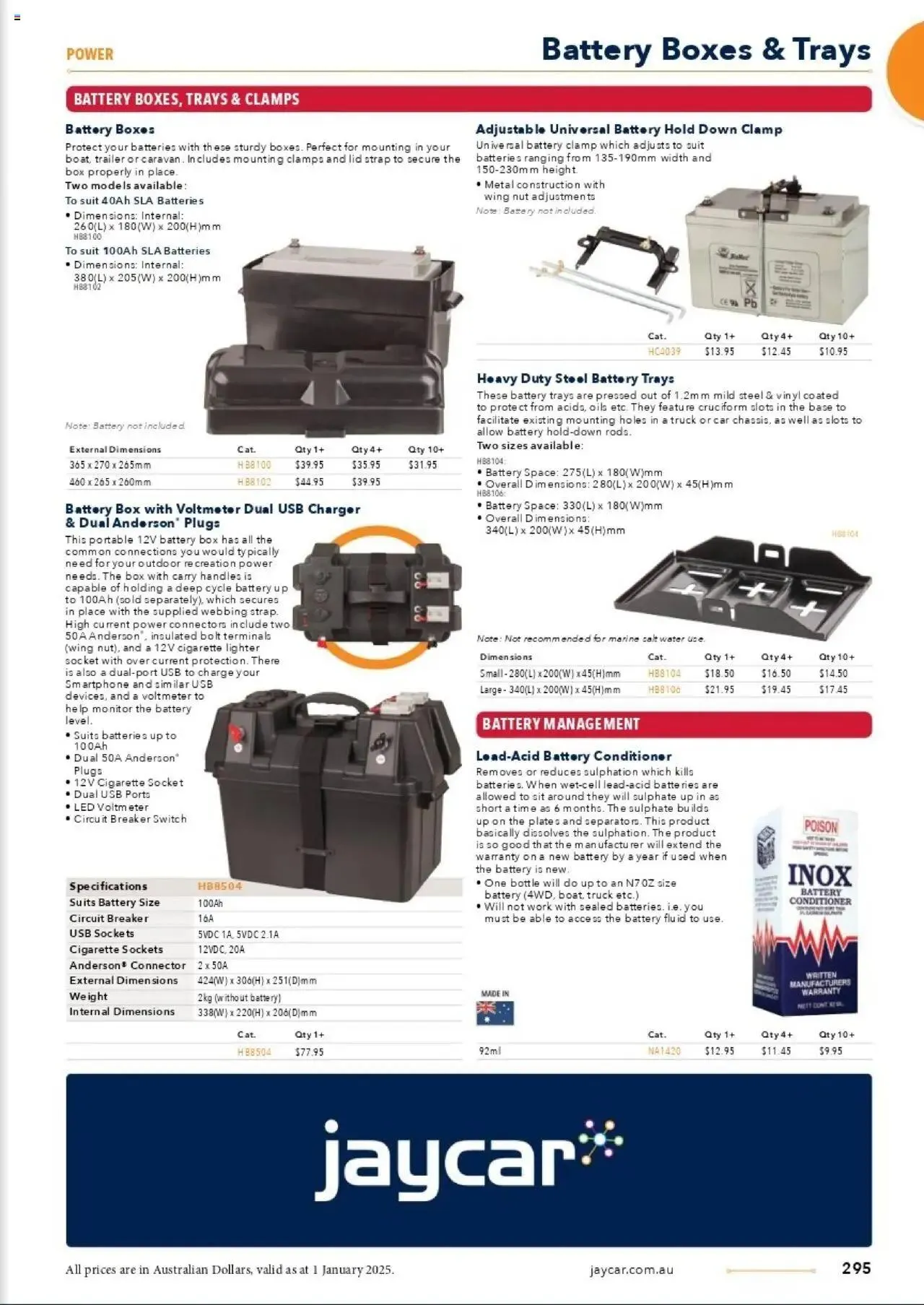 Jaycar Celebrating 40 Years in Electronics - Catalogue valid from 1 January to 29 August 2025 - page 237