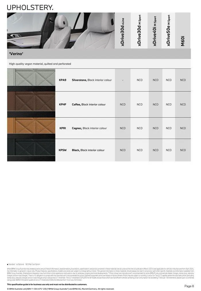 The BMW X5 - Catalogue valid from 15 May to 15 May 2025 - page 8