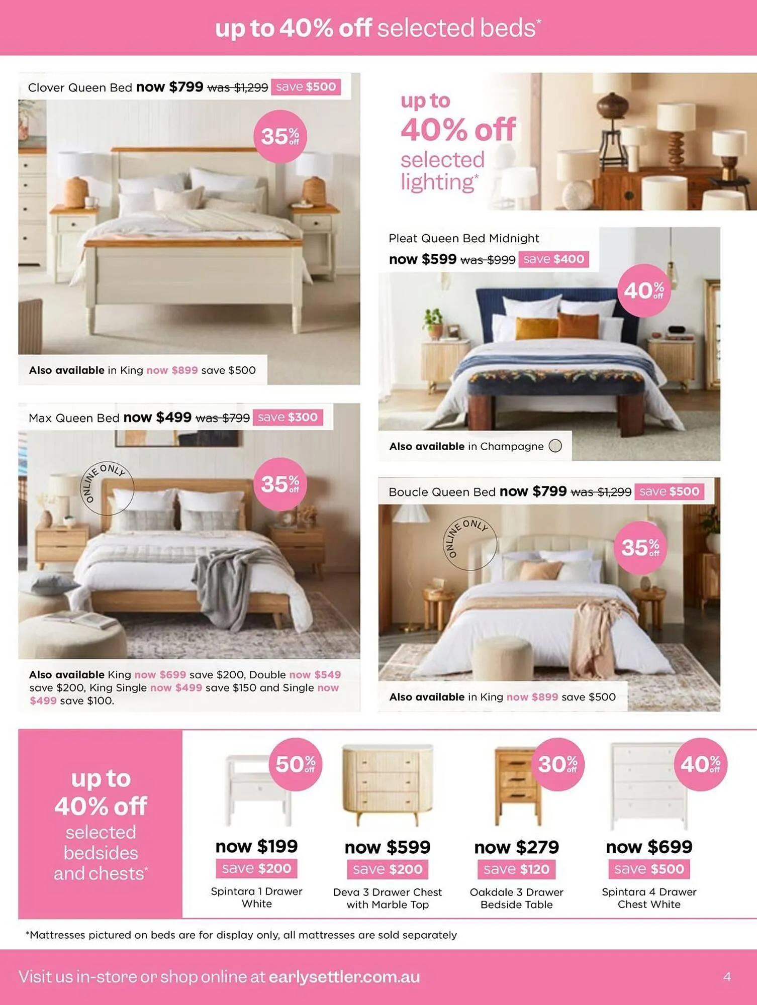 Early Settler catalogue - Catalogue valid from 8 September to 5 October 2025 - page 4