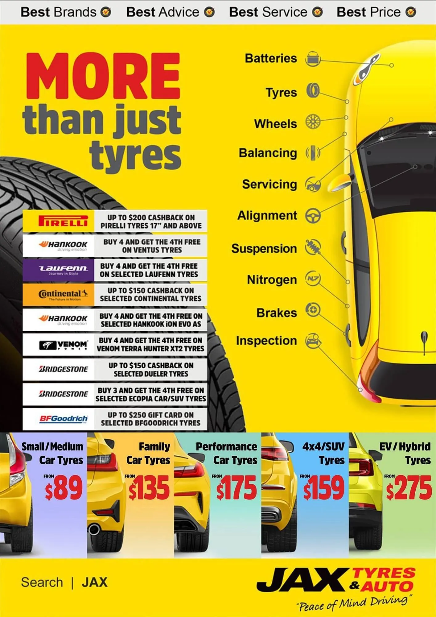 Jax Tyres catalogue - Catalogue valid from 2 June to 8 June 2025 - page 1