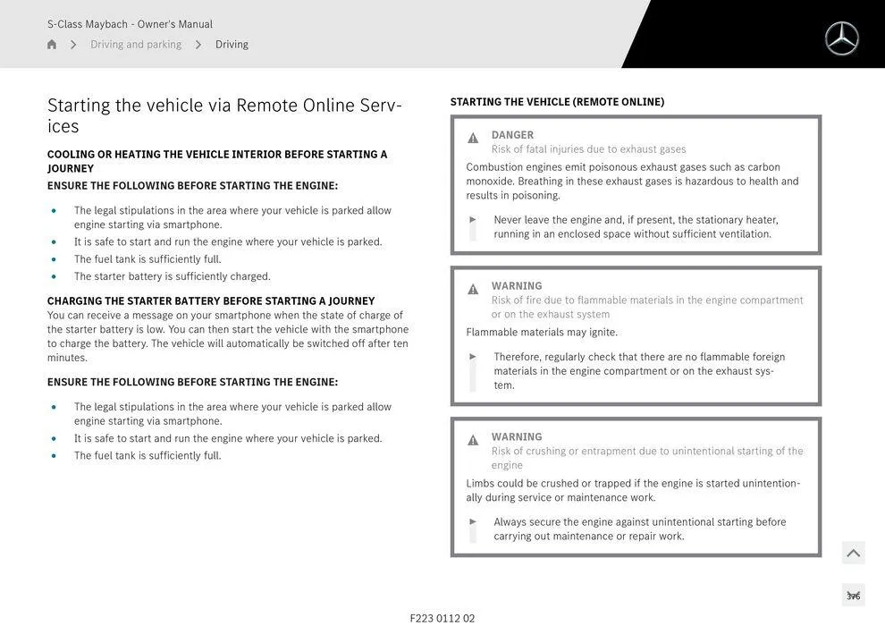 S - Class Maybach - Catalogue valid from 11 September to 11 September 2025 - page 376