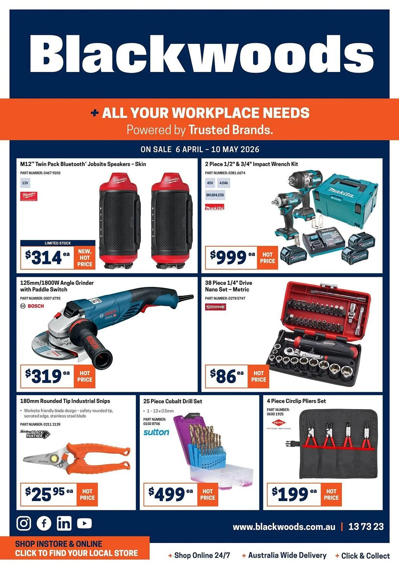 Blackwoods catalogue - Catalogue valid from 7 April to 10 May 2026 - page 1