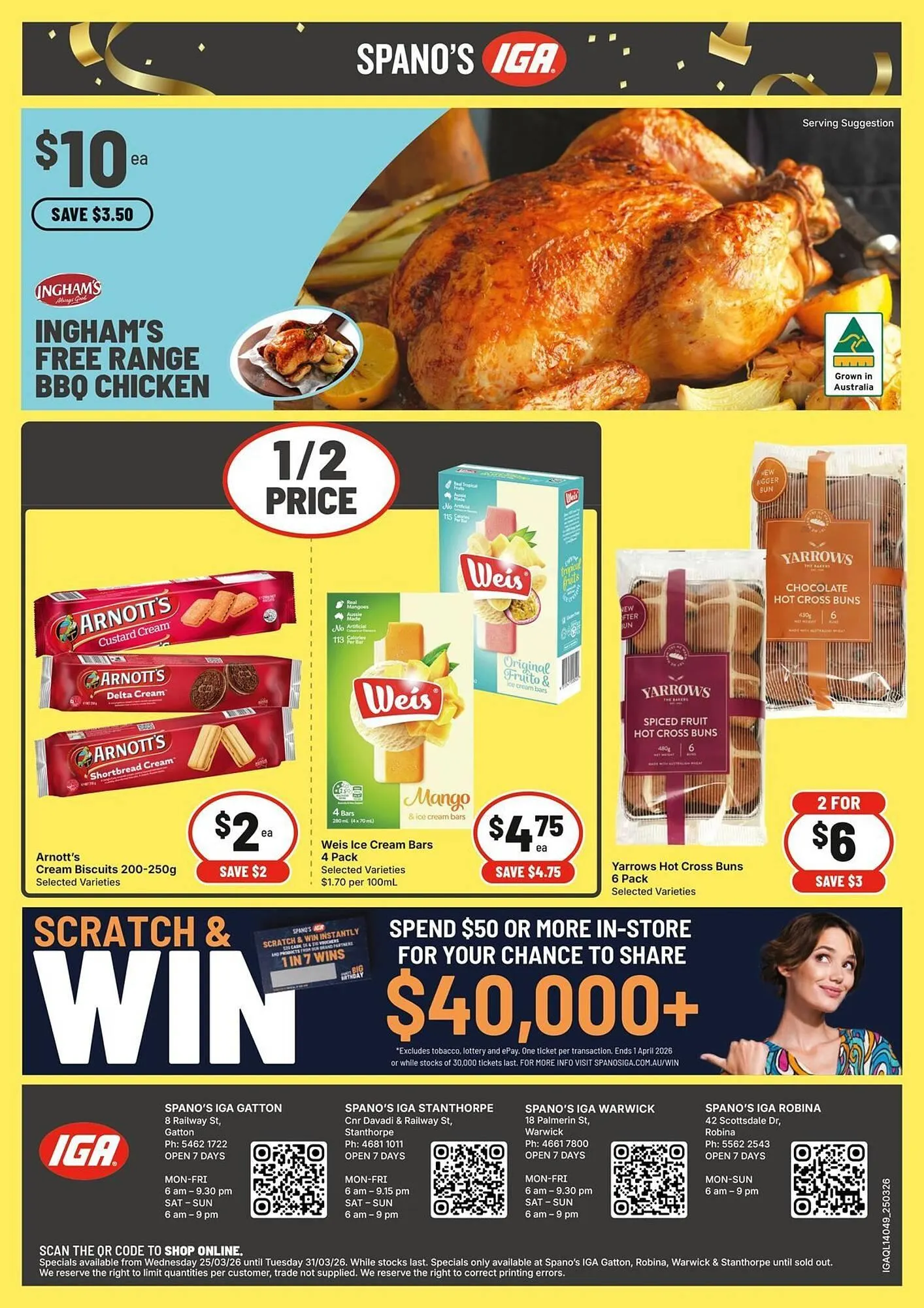 IGA catalogue - Catalogue valid from 25 March to 31 March 2026 - page 4