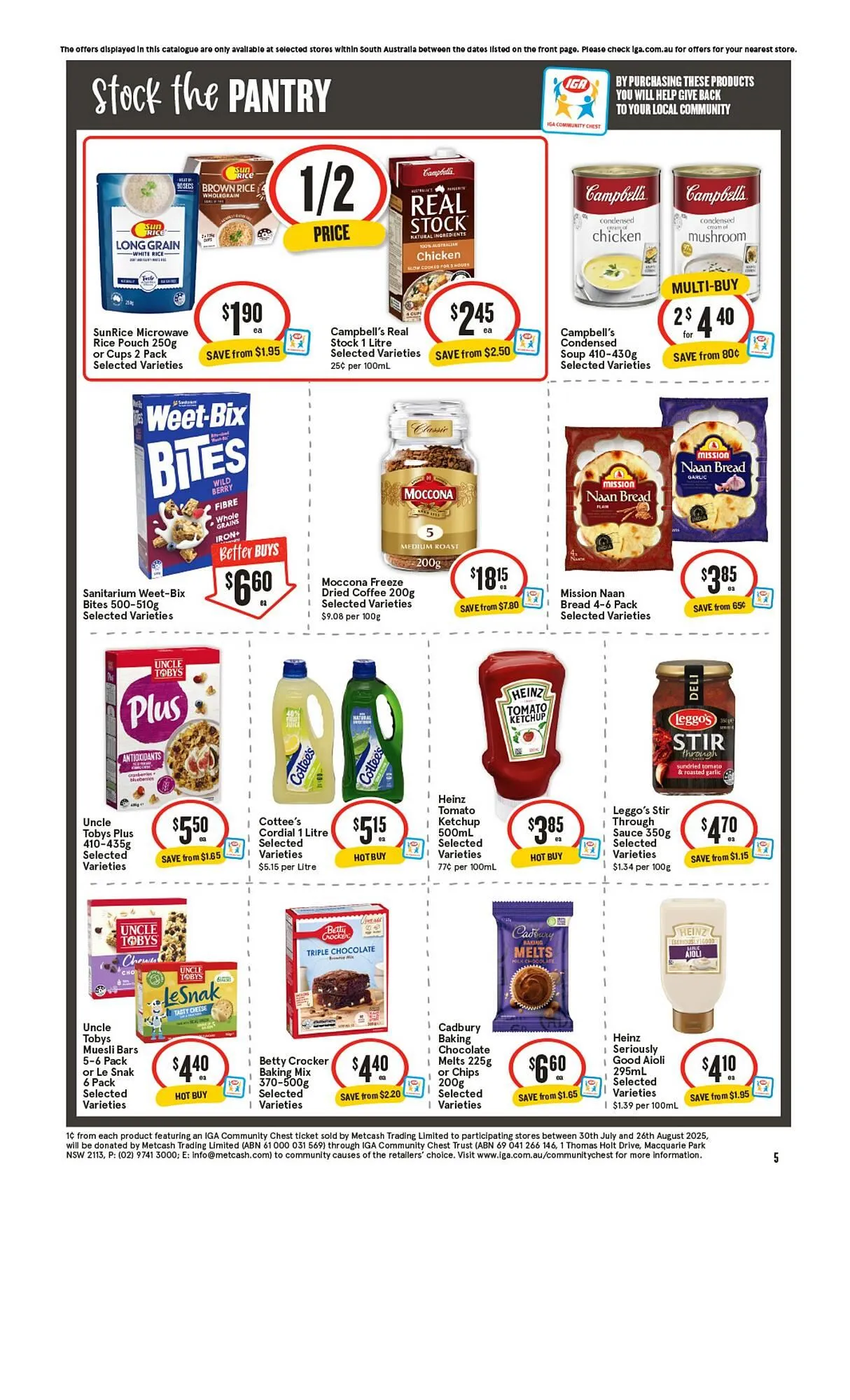 IGA catalogue - Catalogue valid from 20 August to 26 August 2025 - page 6